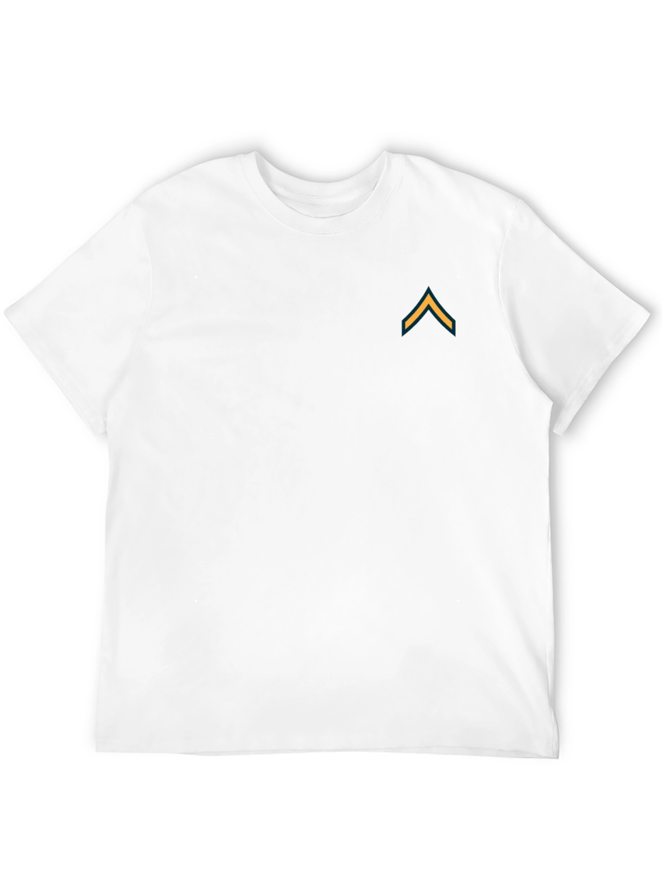 Black Black T-Shirt with Chevron Detail view 12