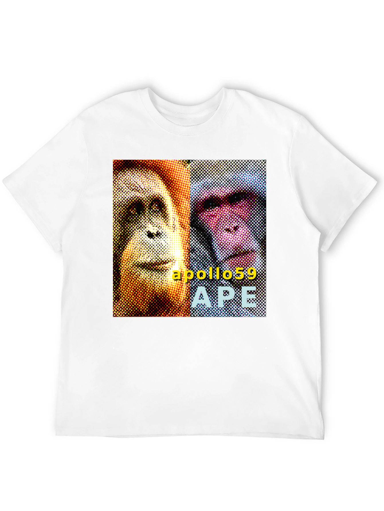 Black Apollo59 APE Graphic T-Shirt - Black view 12