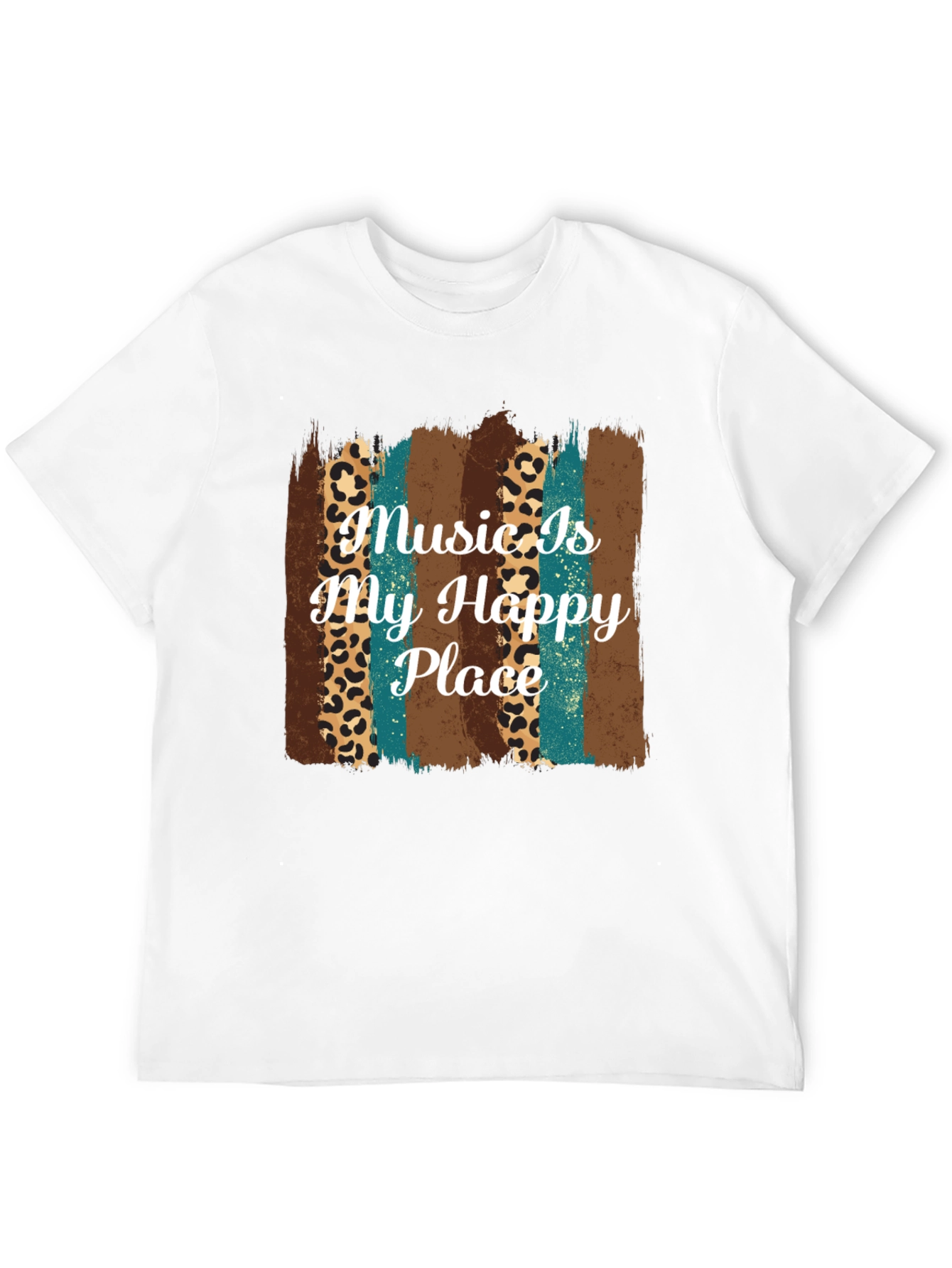 Black Music Is My Happy Place T-Shirt view 12