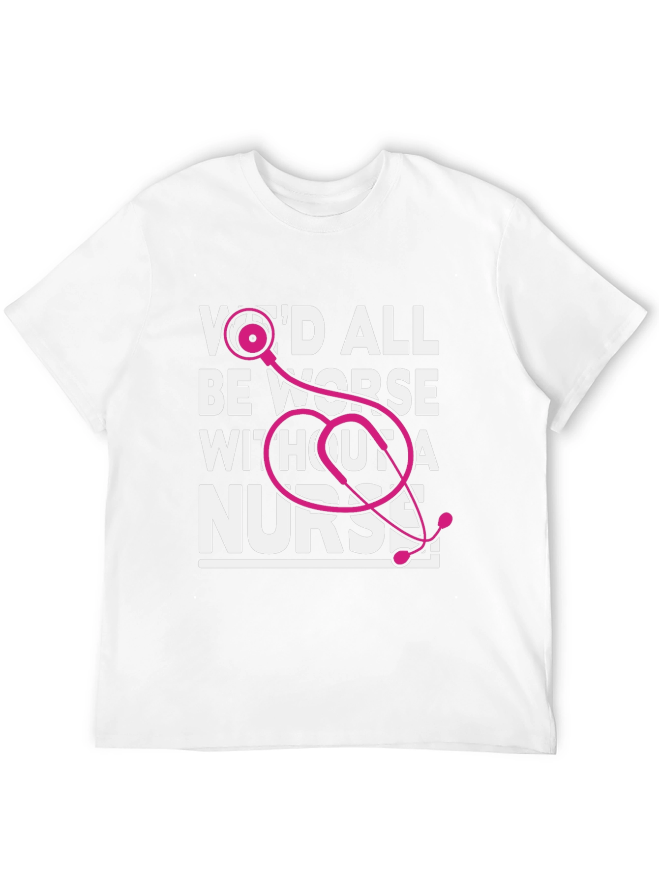 Black Nurse Appreciation Graphic T-Shirt view 12