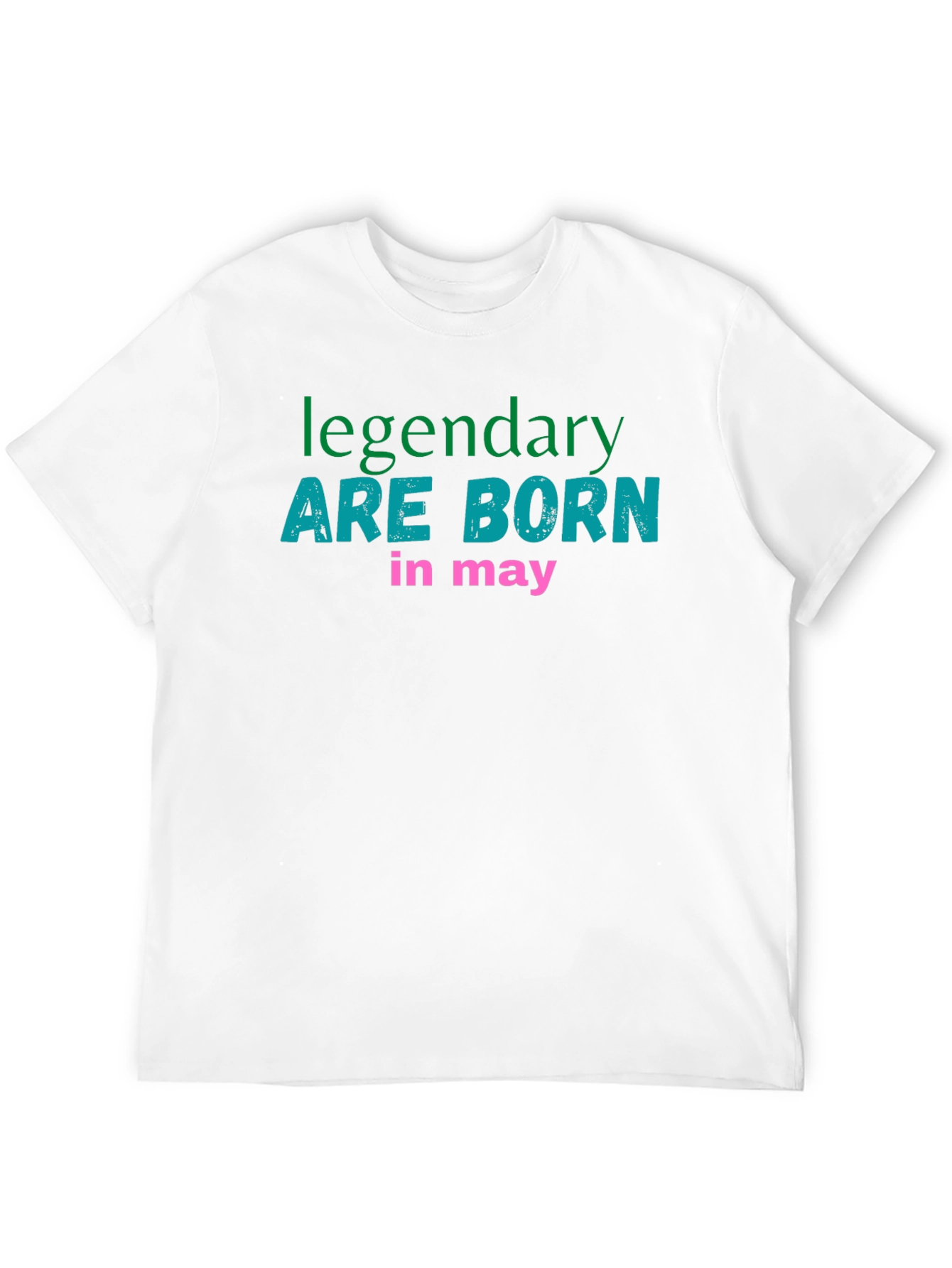 Black Legendary Born in May Graphic T-Shirt view 12