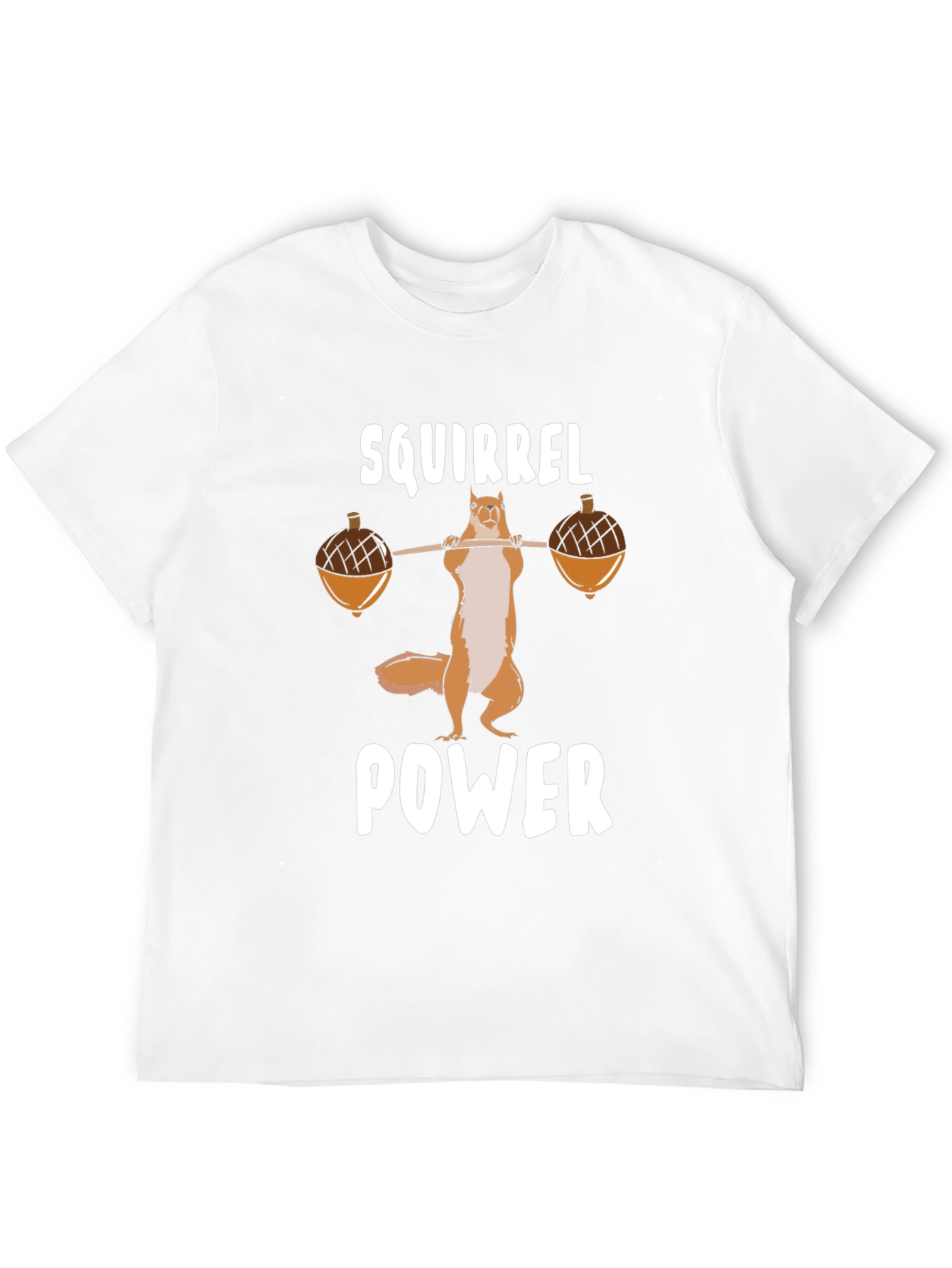 Black Squirrel Power T-Shirt - Funny Gym Workout Tee view 12
