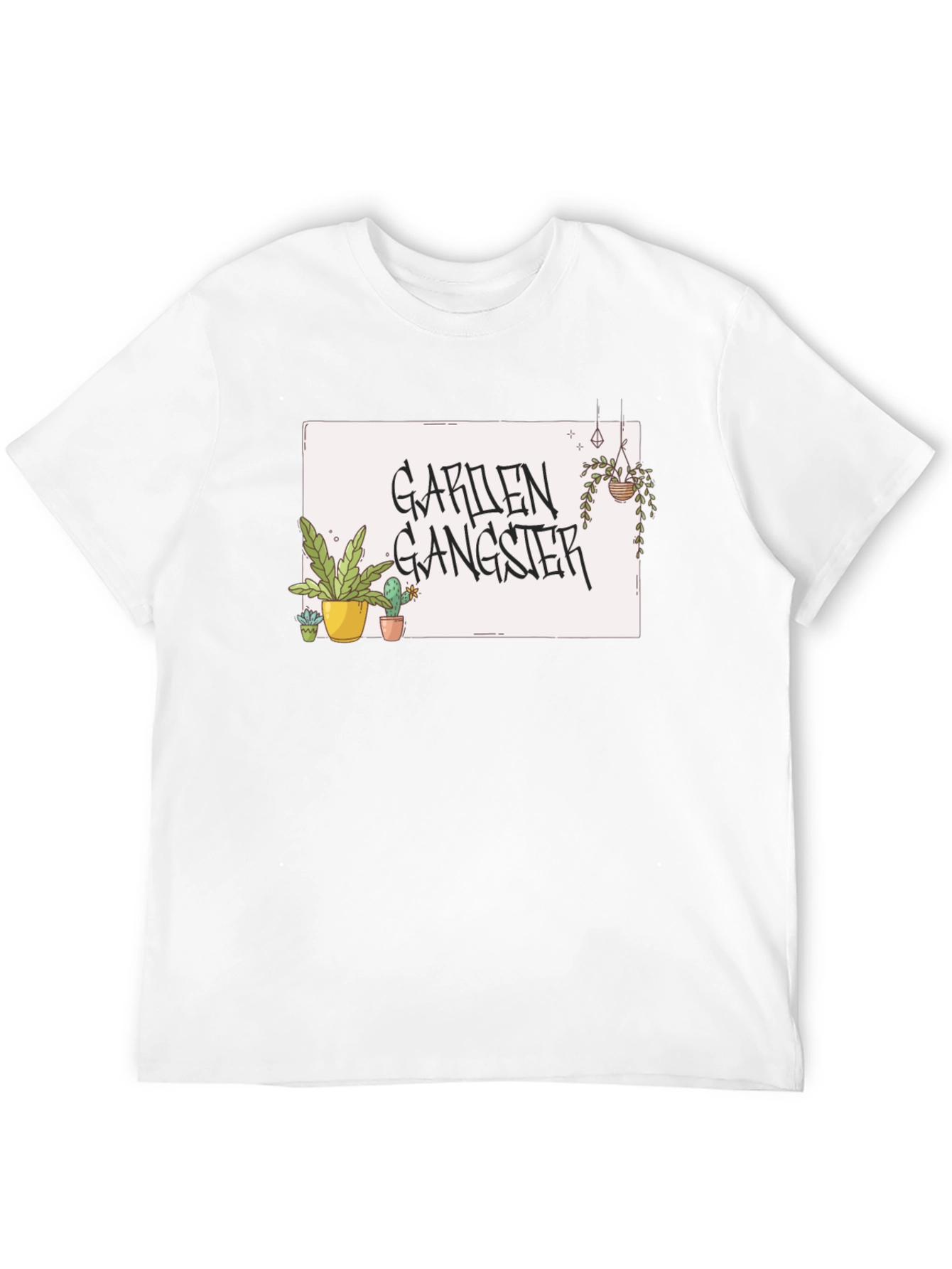 Black Garden Gangster Black T-Shirt view 12