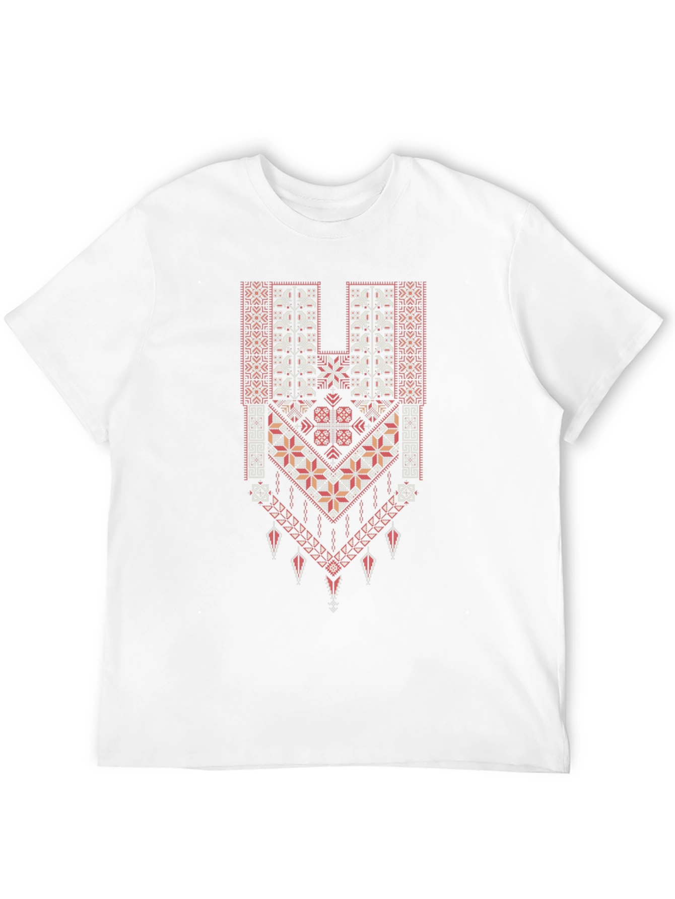 Black Embroidered Graphic Tee - Black view 12