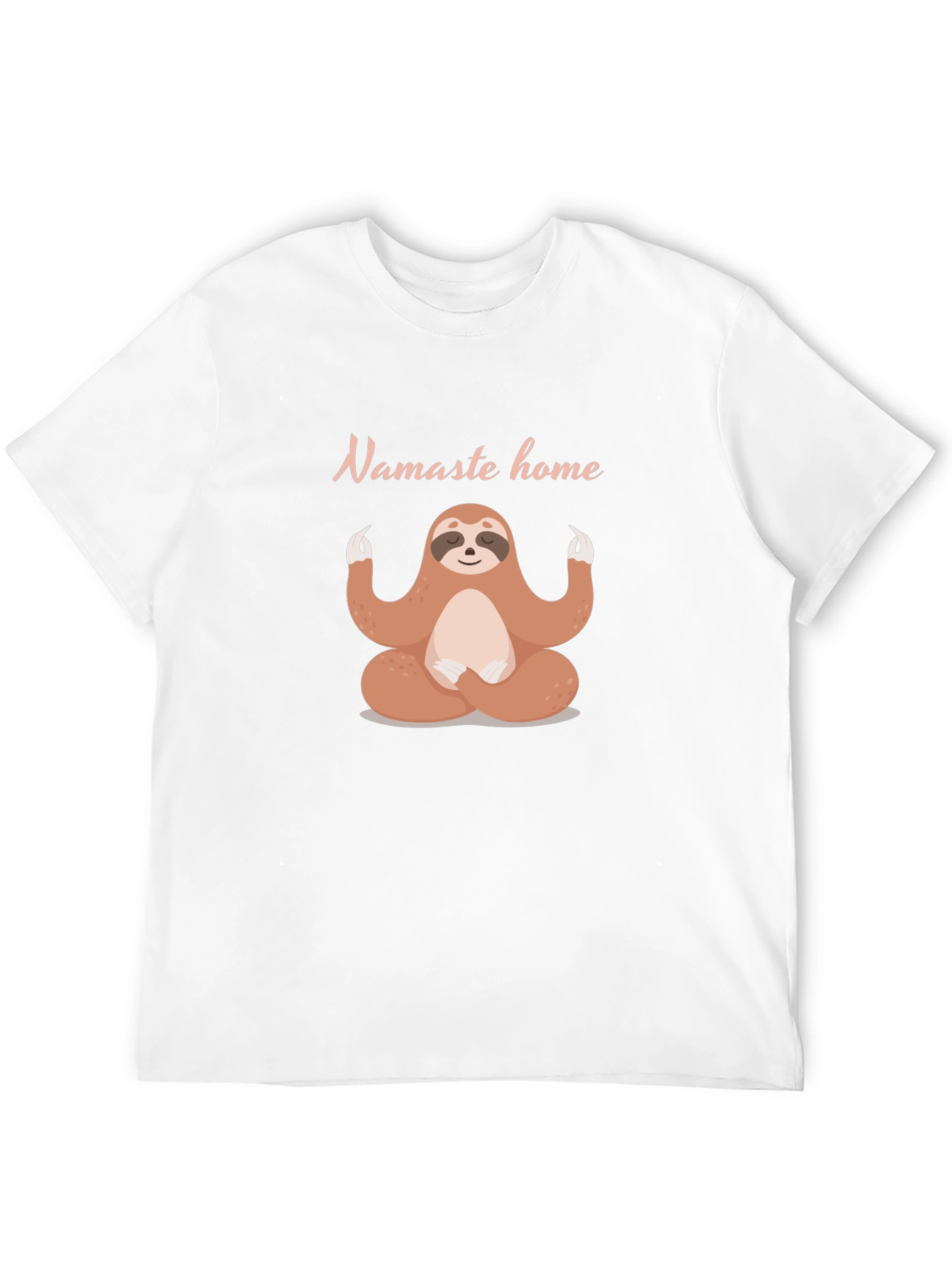 Namaste Home Sloth Meditation T-Shirt - 12