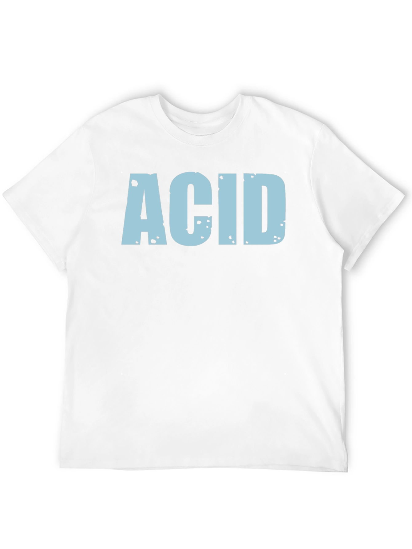 Black ACID Graphic Tee - Distressed Print view 12