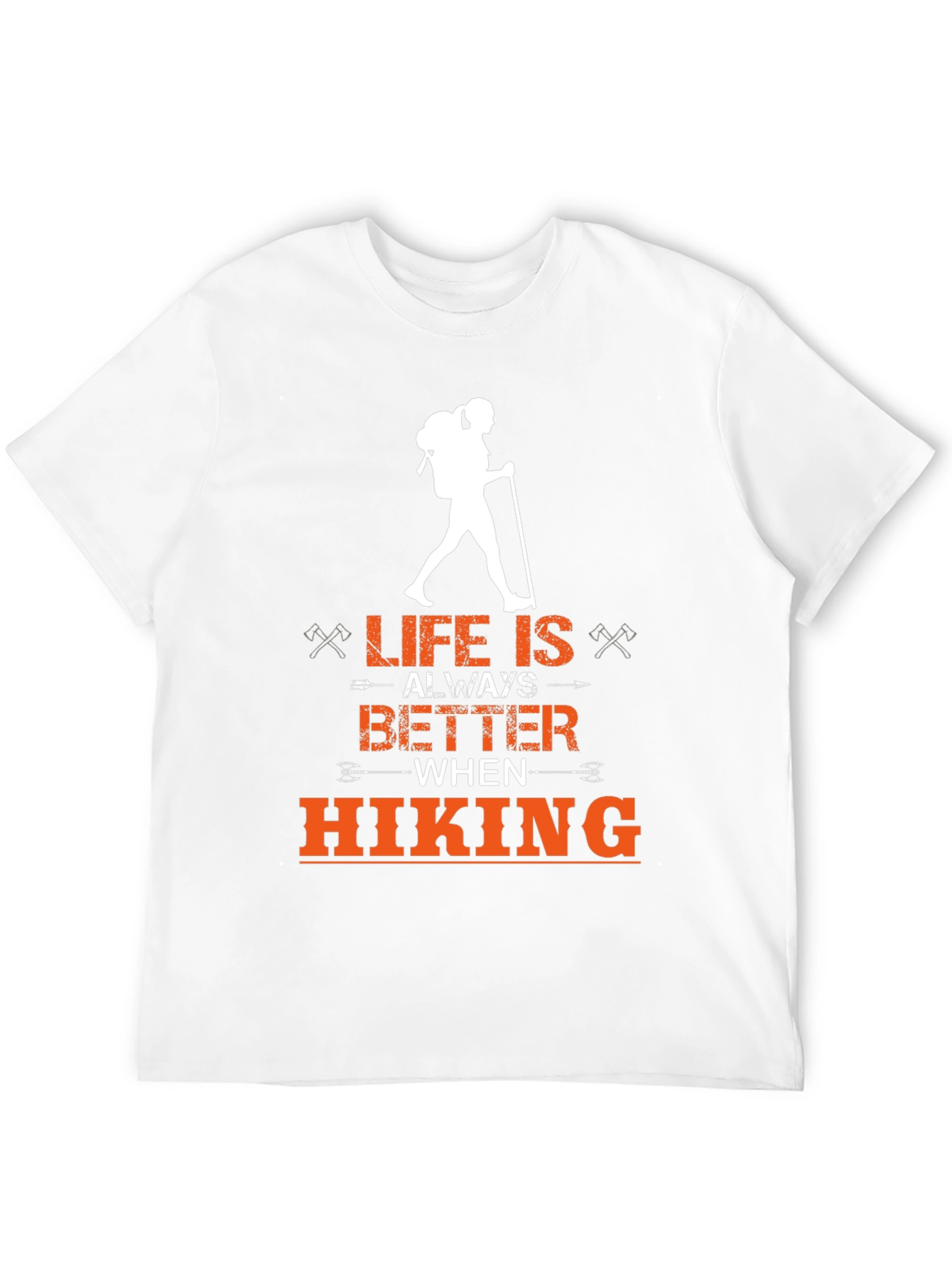 Black Life is Better Hiking Graphic Tee view 12