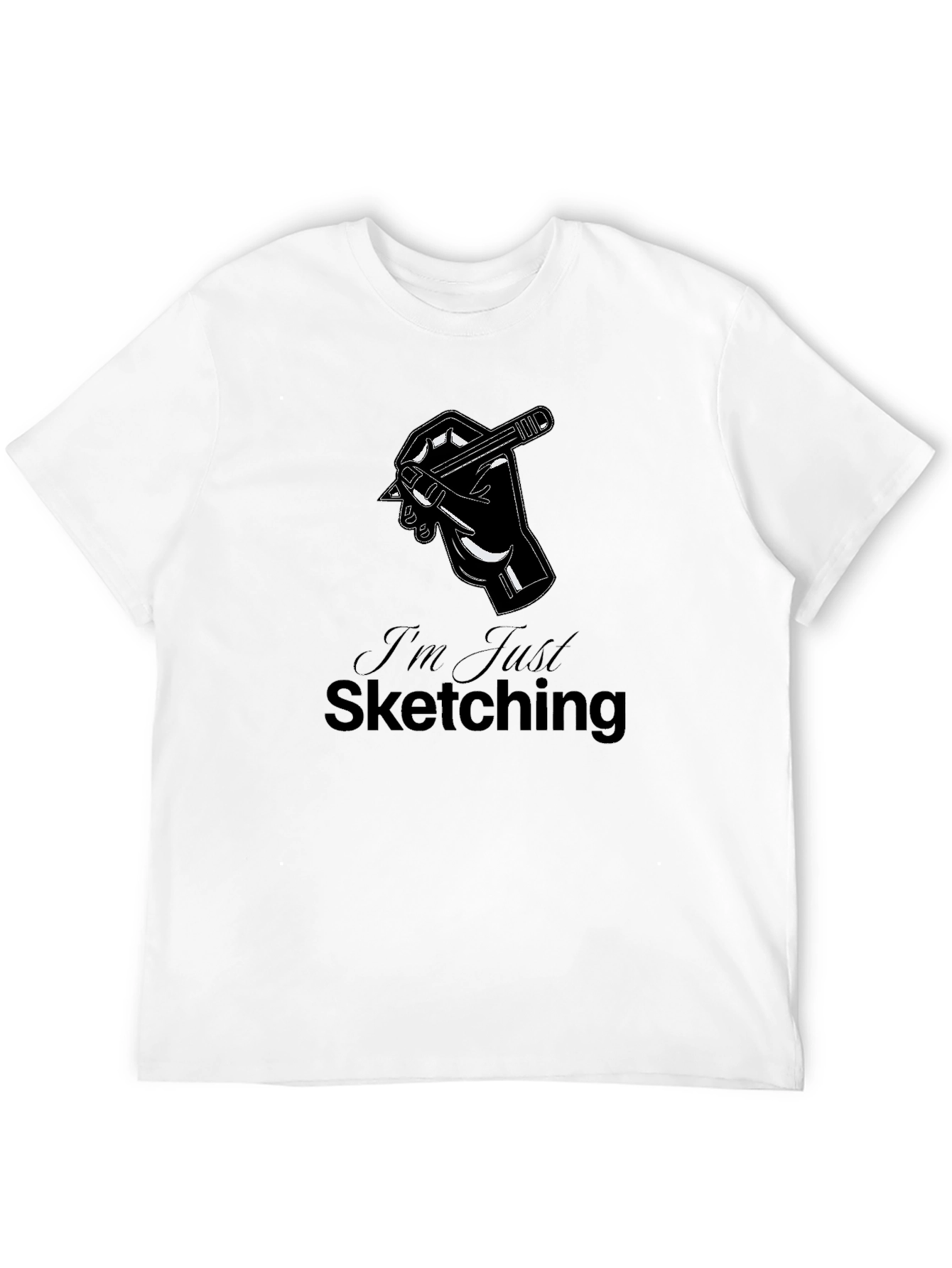 I'm Just Sketching Graphic Tee - Artist's Essential - 12
