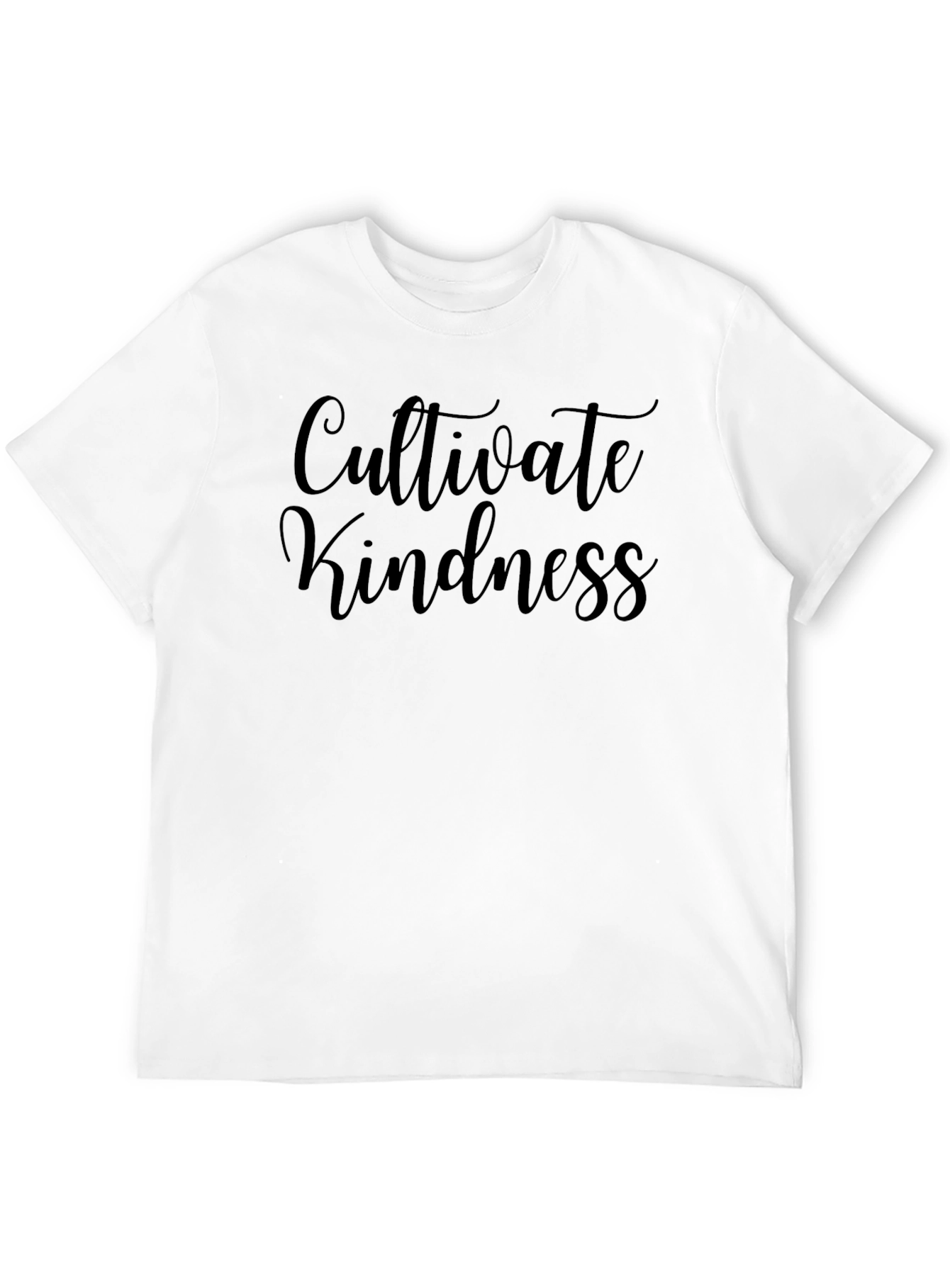 Black Cultivate Kindness Graphic T-Shirt view 12