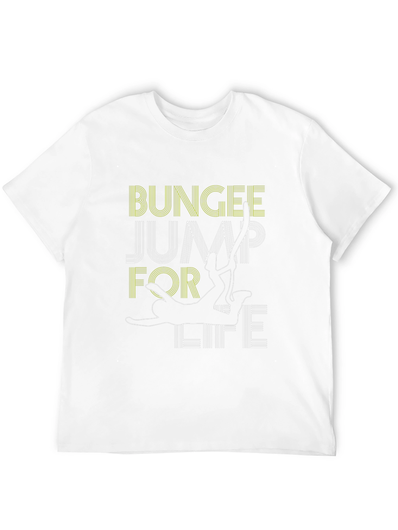 Bungee Jump For Life Graphic T-Shirt - 12
