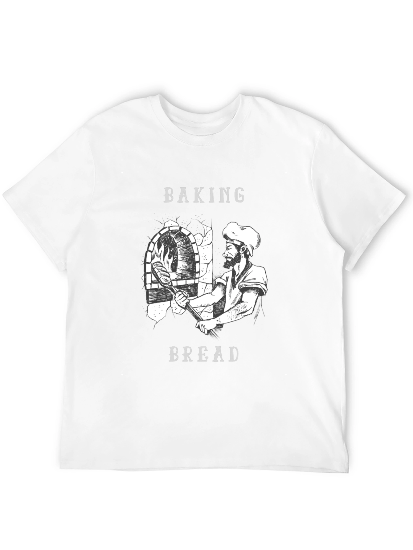 Baking Bread Graphic T-Shirt - Baker's Tee - 12