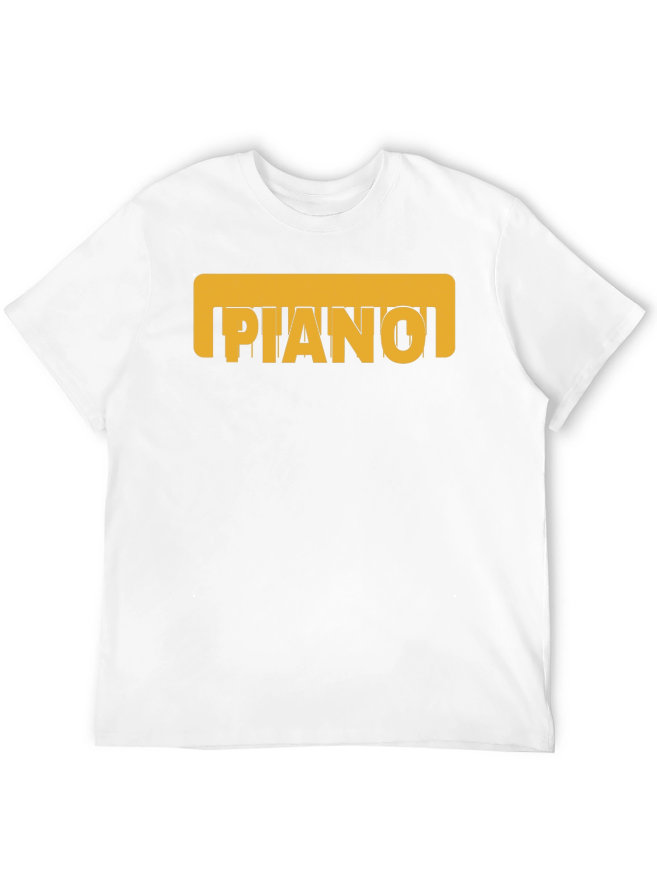 Black Piano Graphic Tee - Black Cotton Blend Comfort view 12