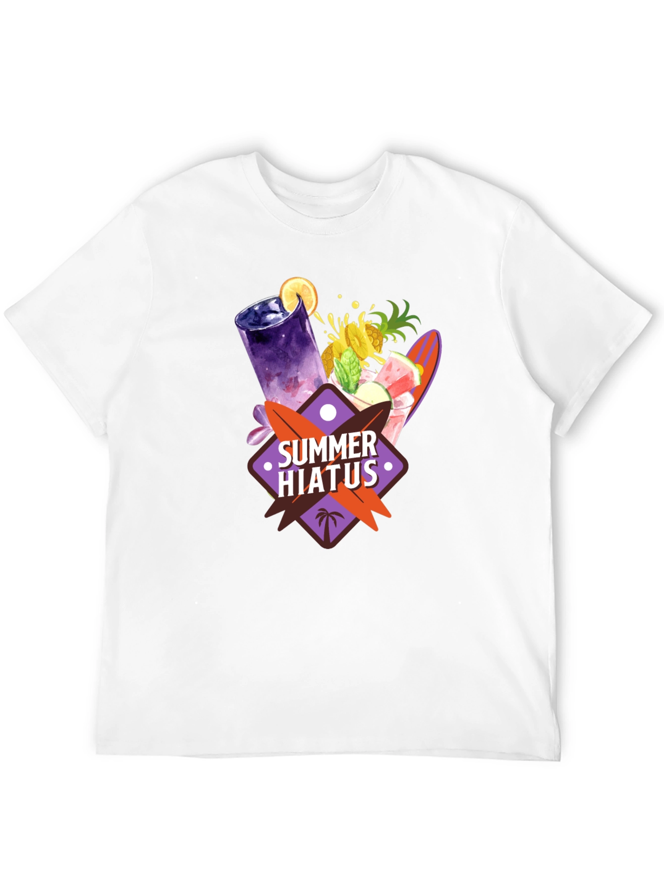 Black Summer Hiatus Graphic T-Shirt view 12