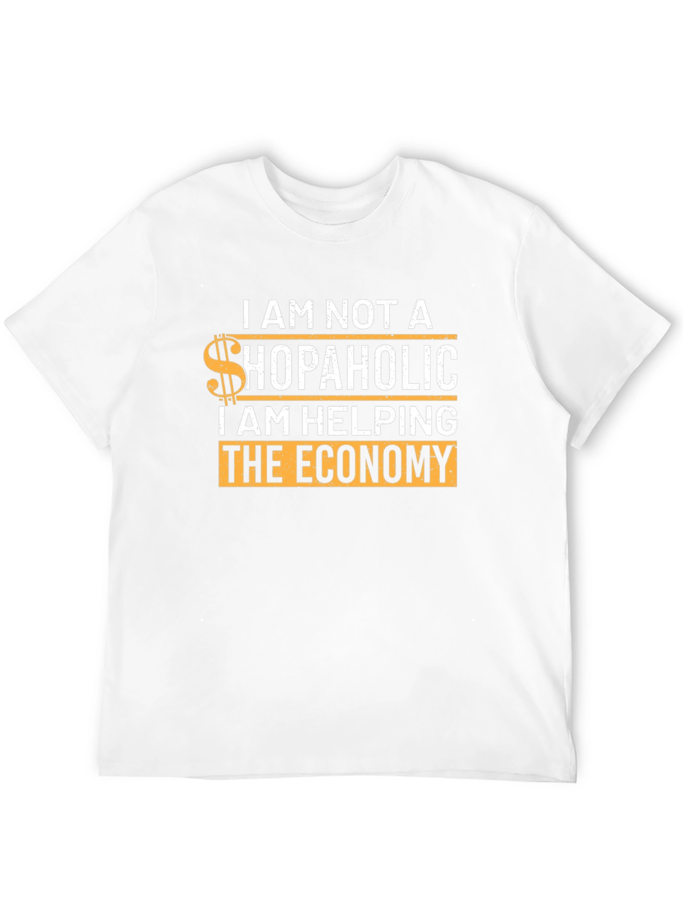 Funny Shopaholic T-Shirt - Helping The Economy Tee - 12
