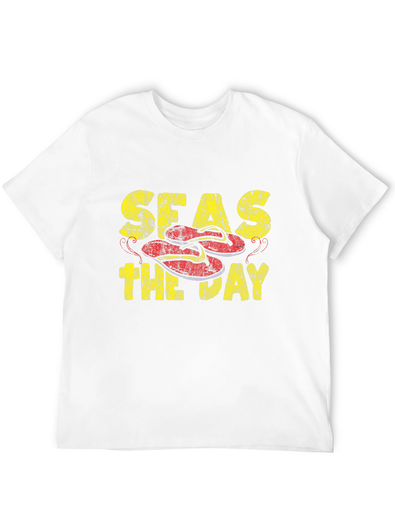 Seas The Day Black Graphic T-Shirt - 12