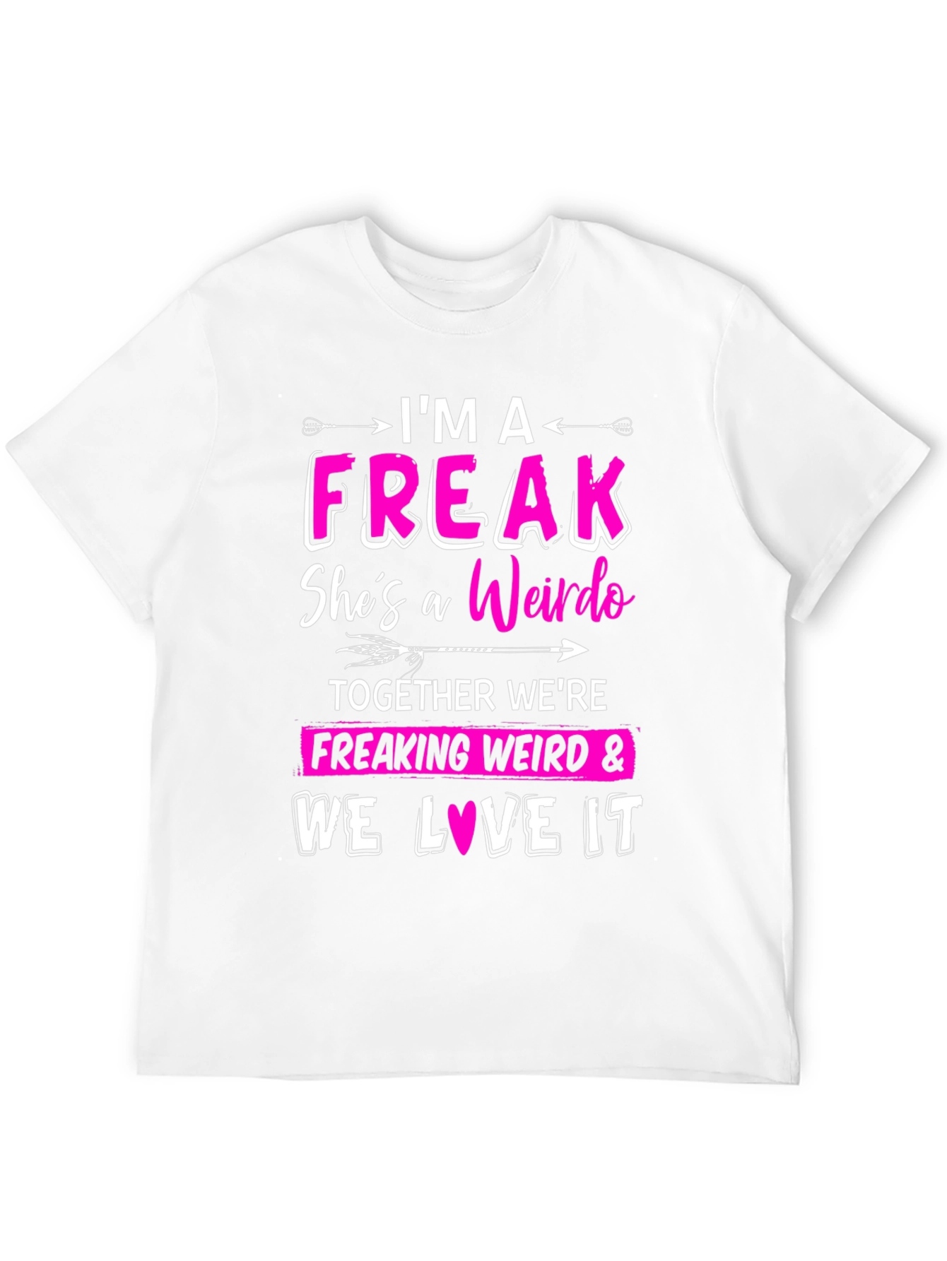 Black Freak & Weirdo Matching T-Shirt view 12