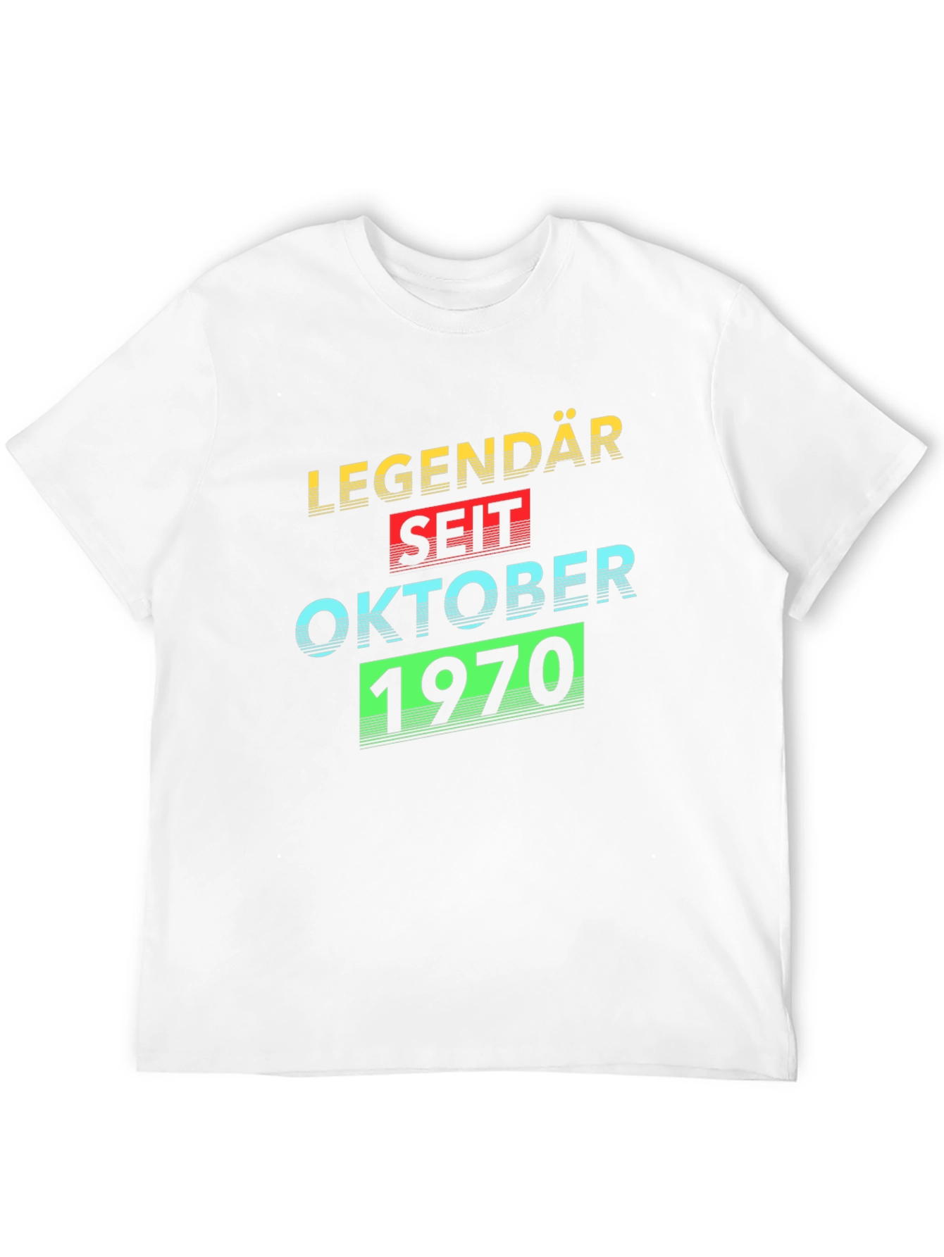 Black Legendary Since October 1970 Graphic T-Shirt view 12