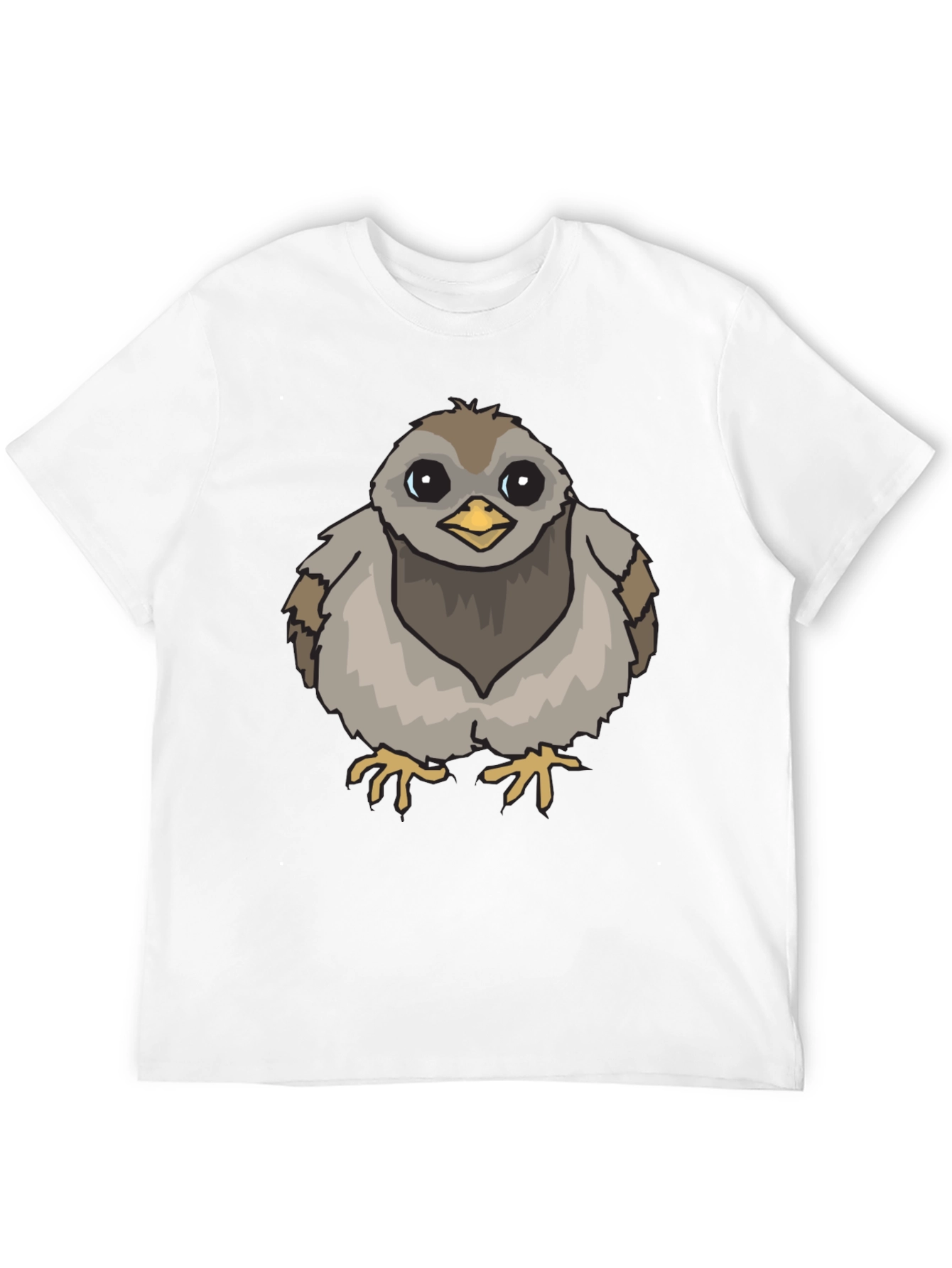 Black Cute Chick Graphic Tee - Soft Cotton T-Shirt view 12