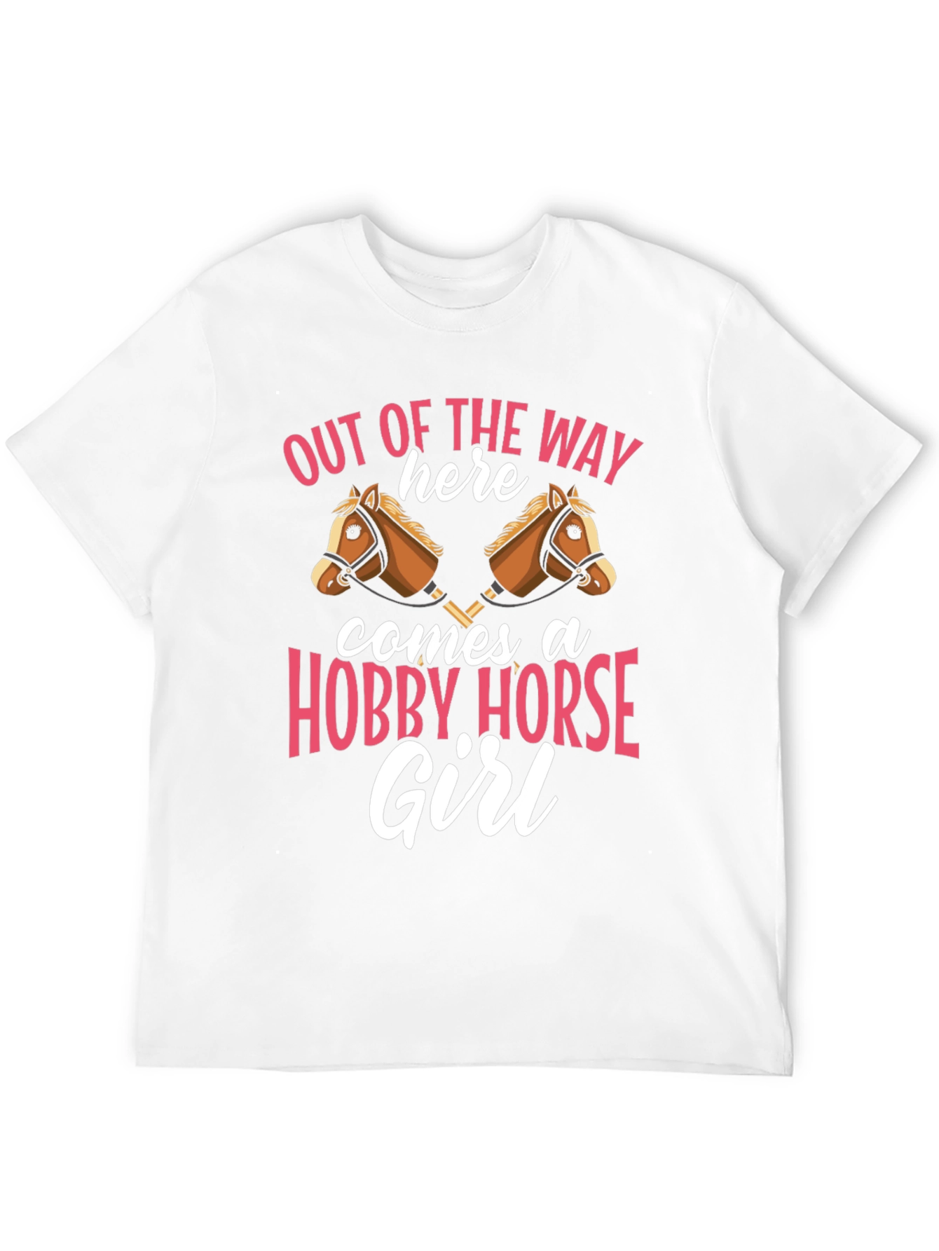Black Hobby Horse Girl T-Shirt view 12