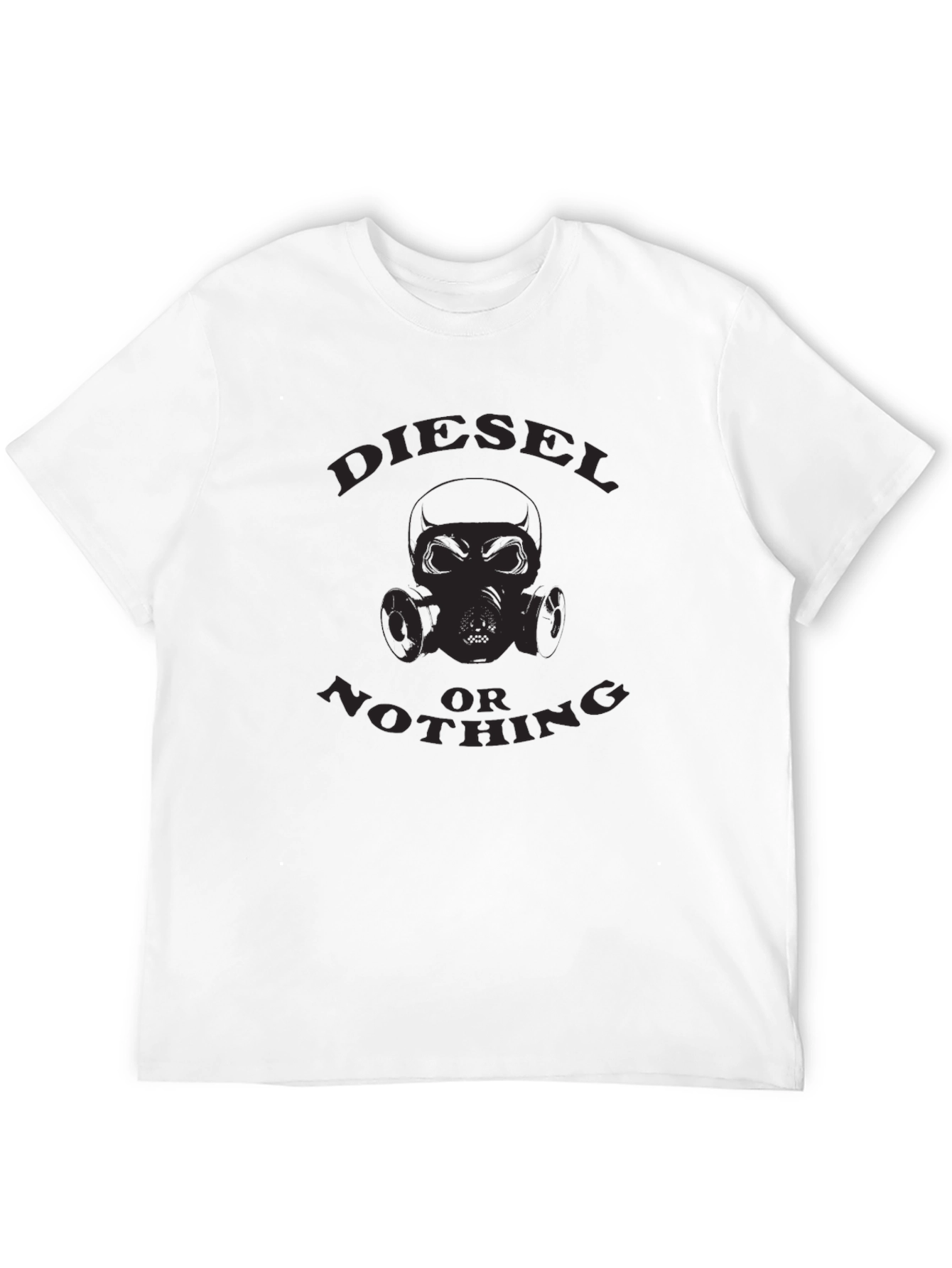 Black Diesel or Nothing Graphic T-Shirt view 12