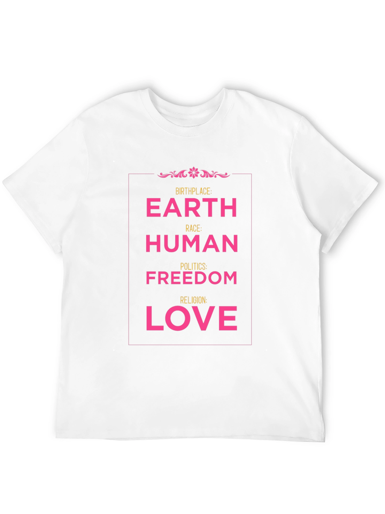 Black Earth, Human, Freedom, Love Graphic T-Shirt view 12