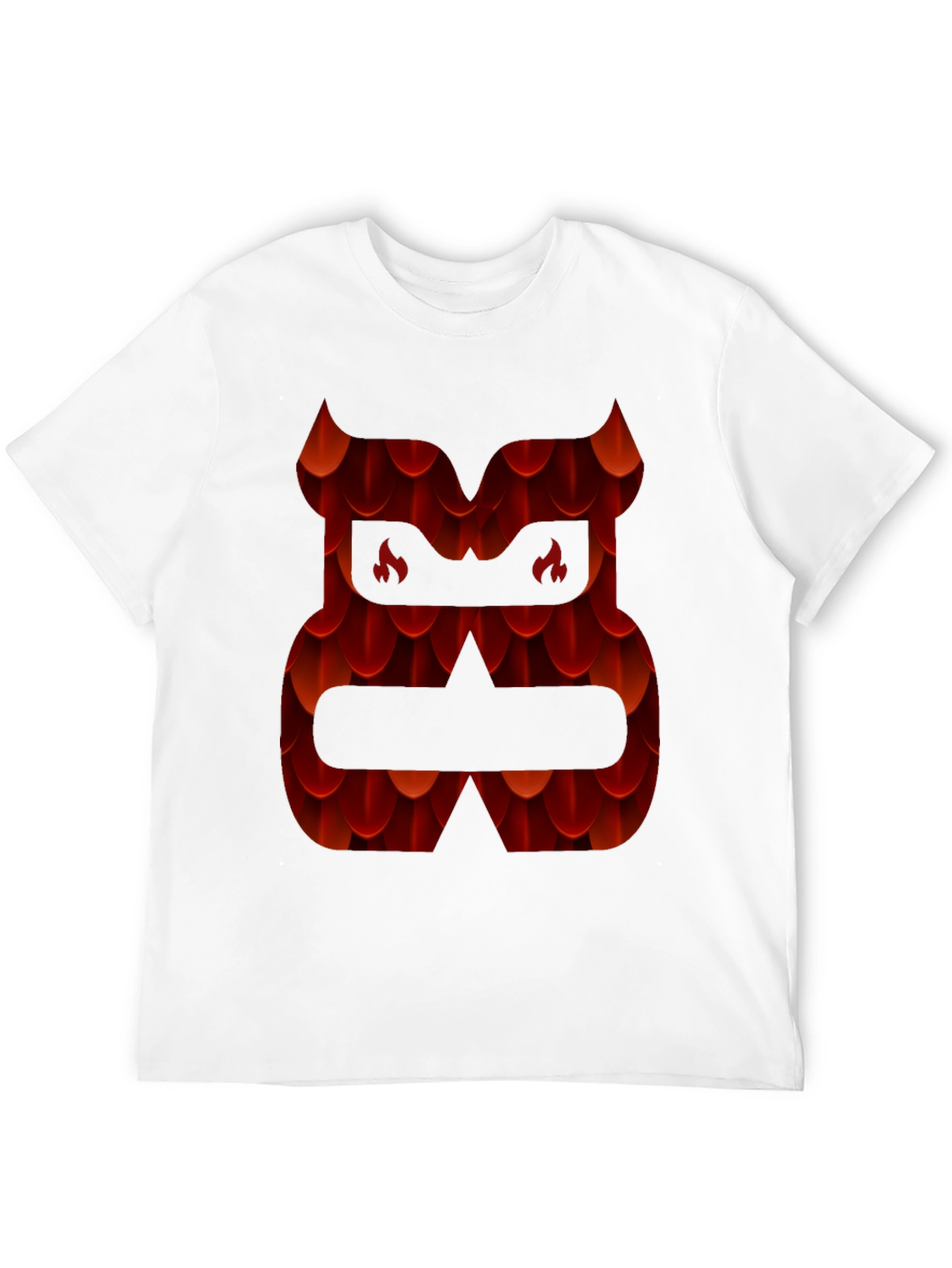 Black Scaled Dragon Graphic Tee view 12