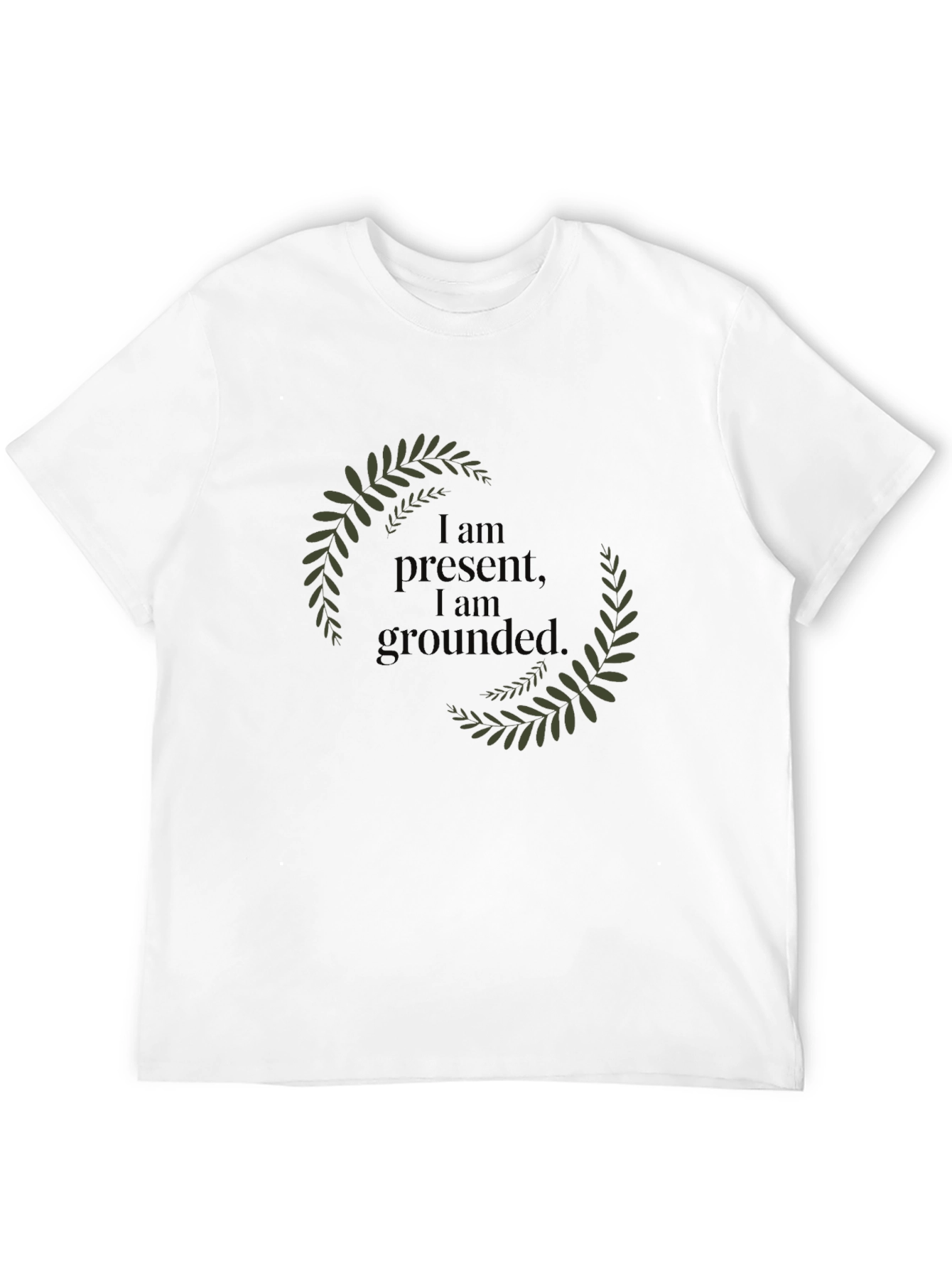 Black Present & Grounded Graphic Tee view 12