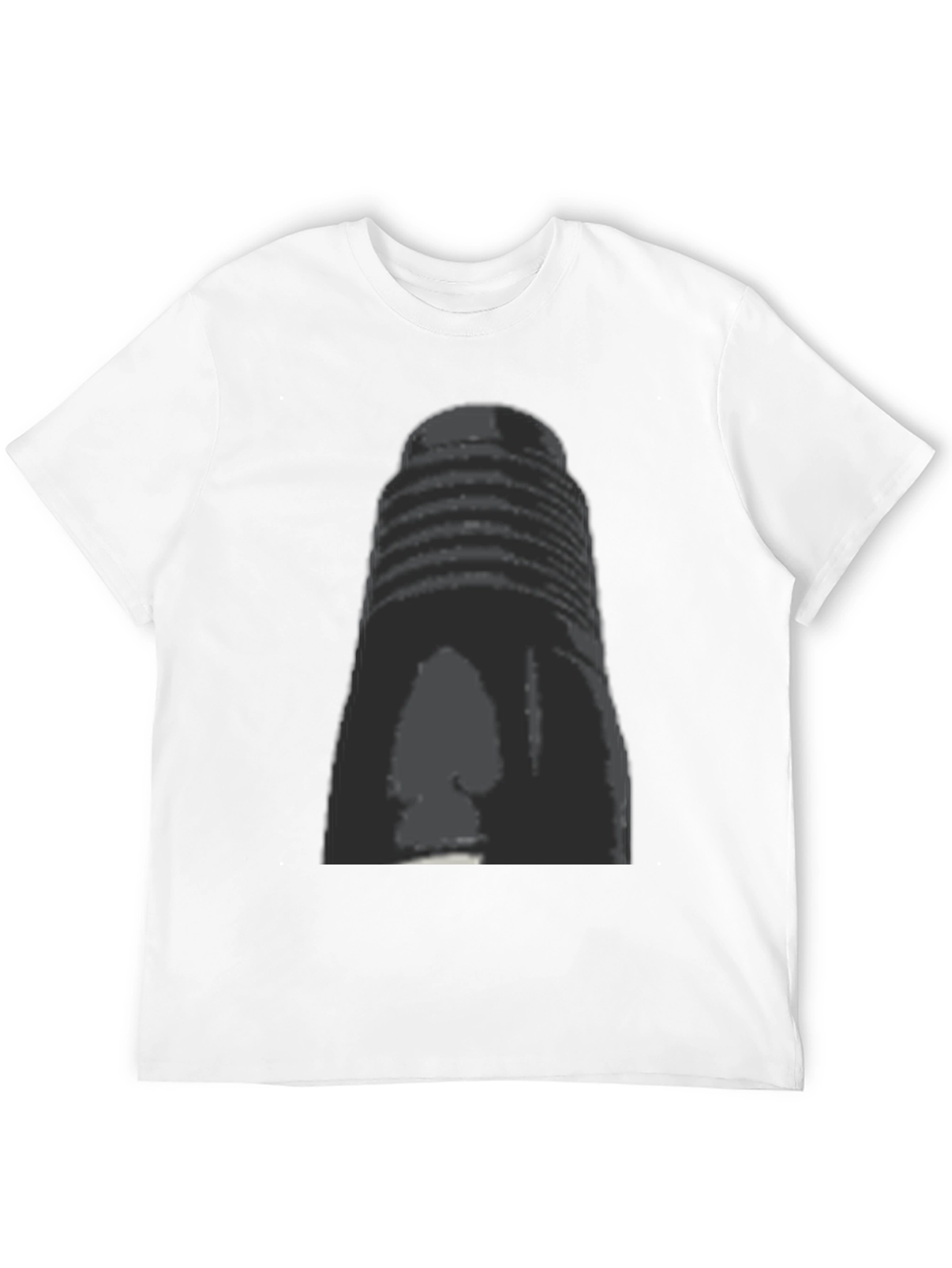 Black Graphic Print Black T-Shirt view 12