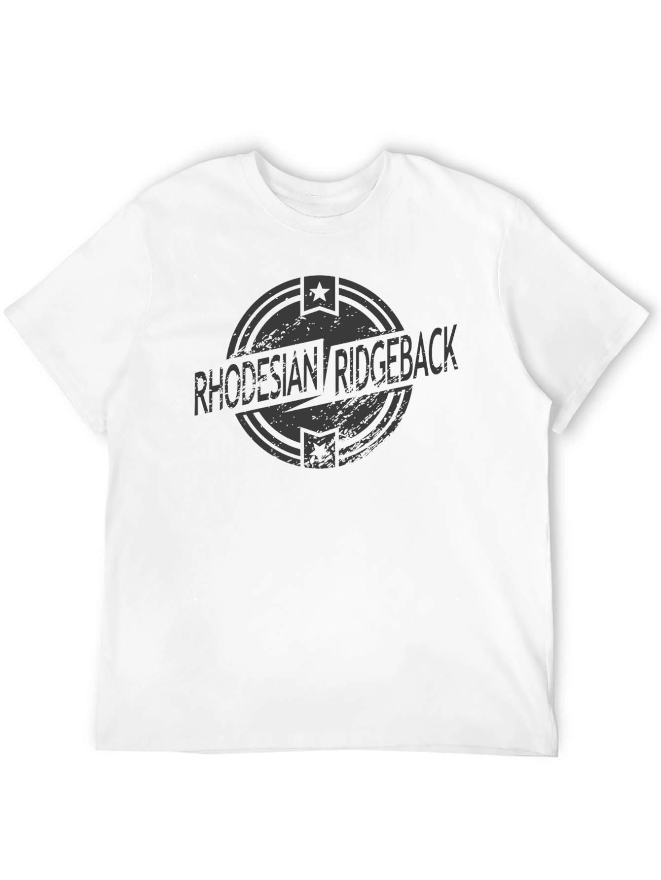 Rhodesian Ridgeback Graphic Tee - Classic Black T-Shirt - 12