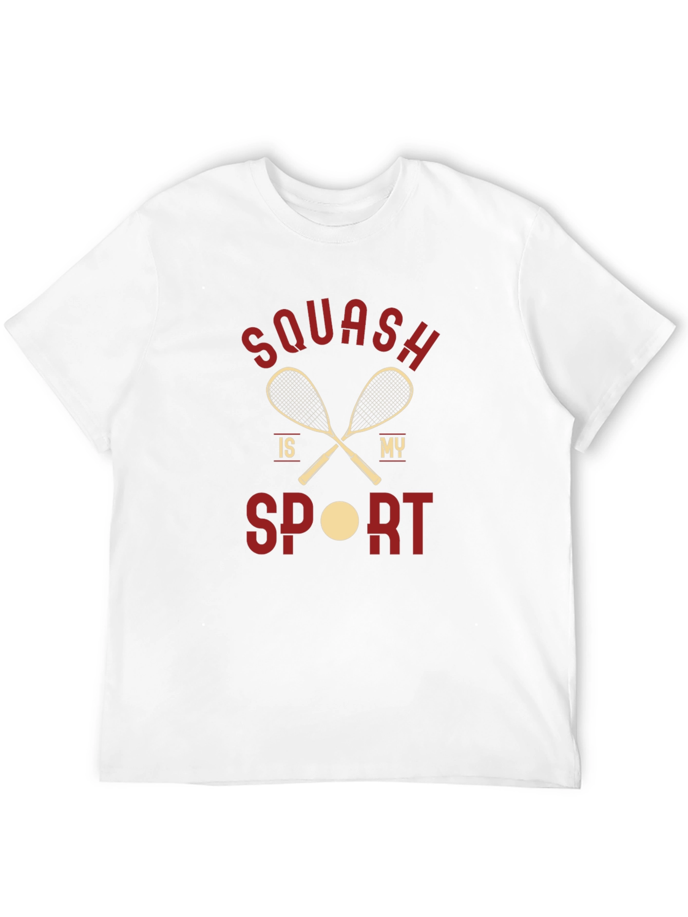 Black Squash is My Sport T-Shirt view 12