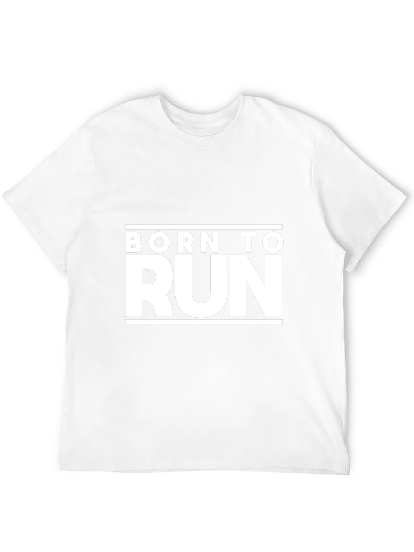 Black Born To Run Graphic Tee - Black view 12