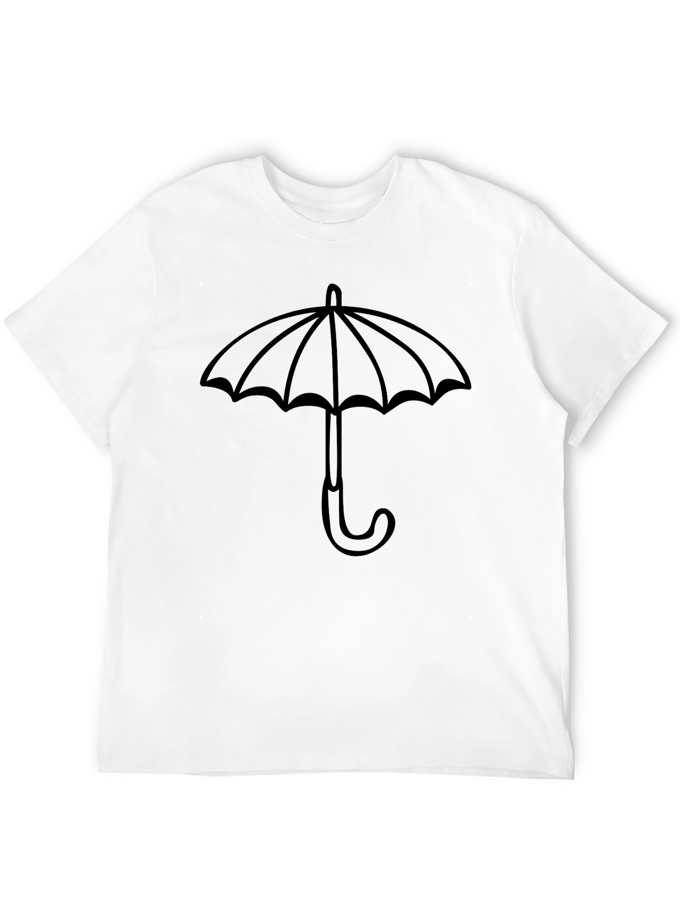 Black Umbrella Graphic Black T-Shirt - Stylish & Unique view 12