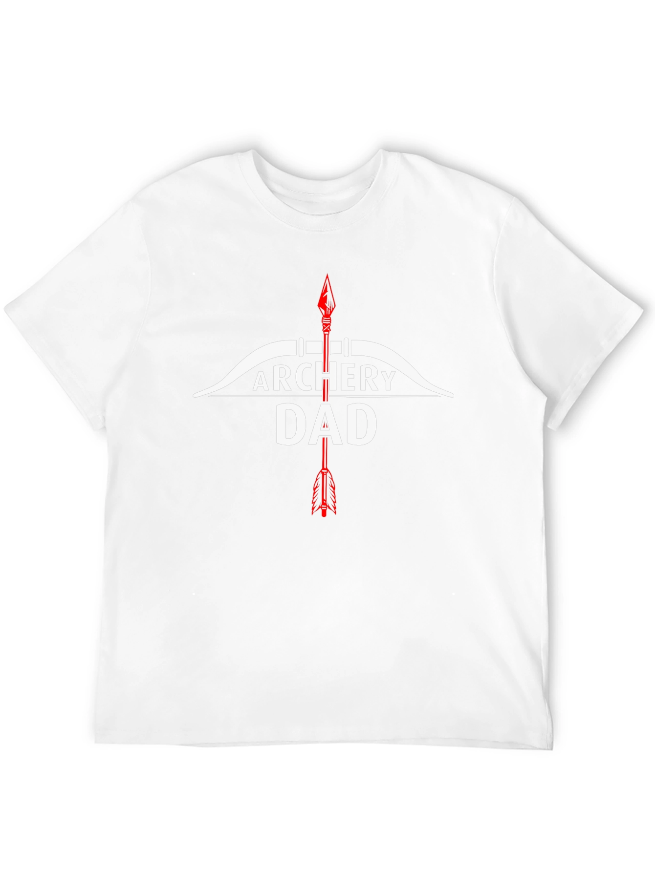 Black Archery Dad T-Shirt - Bow & Arrow Graphic Tee view 12