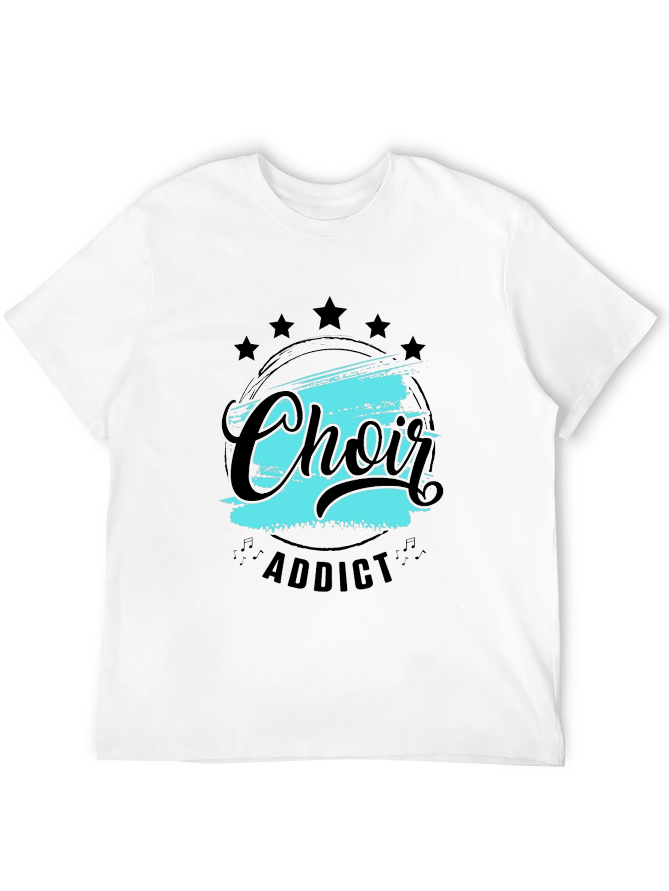 Black Choir Addict Black T-Shirt view 12