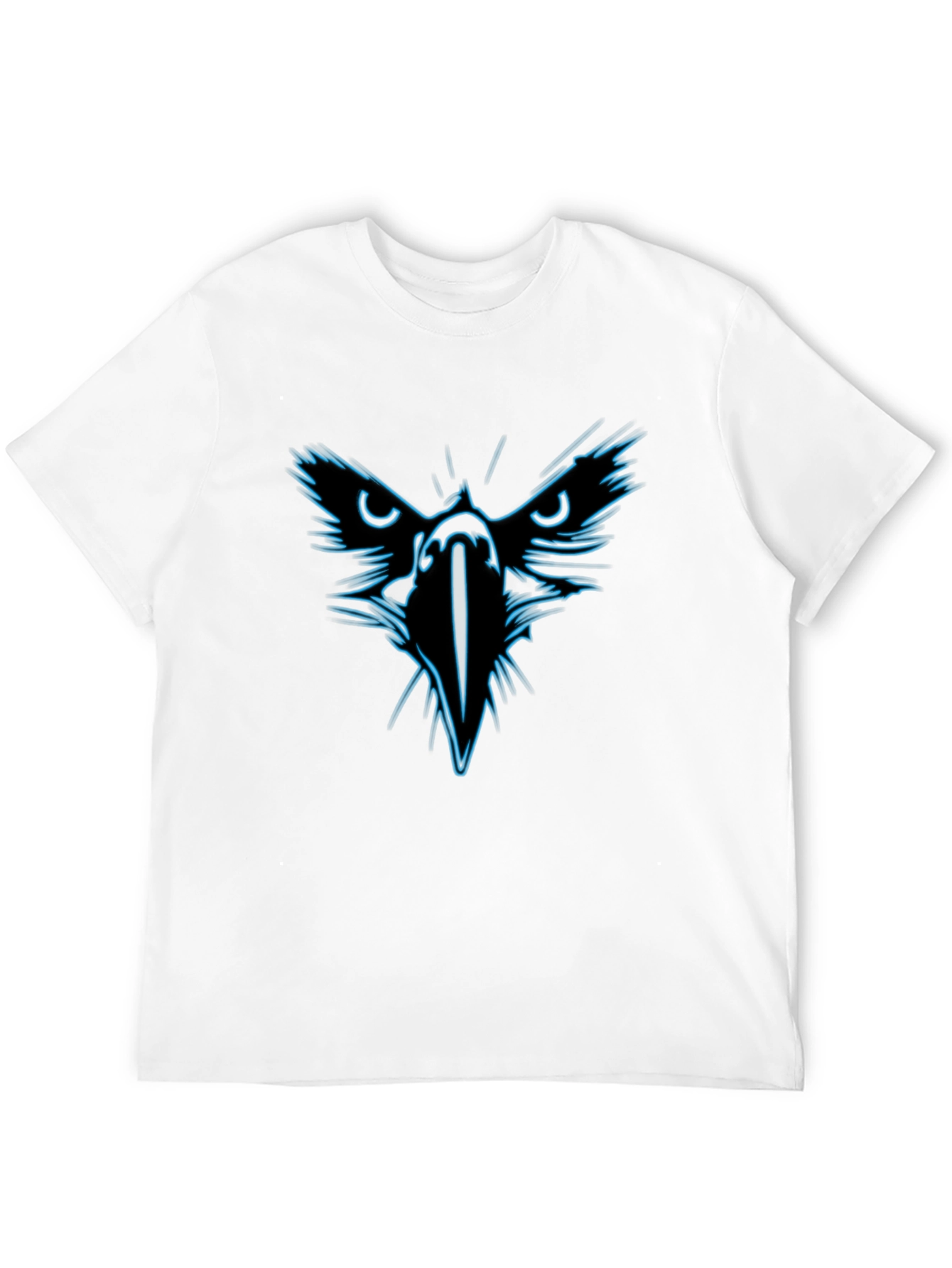 Black Raven Crest Graphic Tee - Bold, Edgy Style view 12