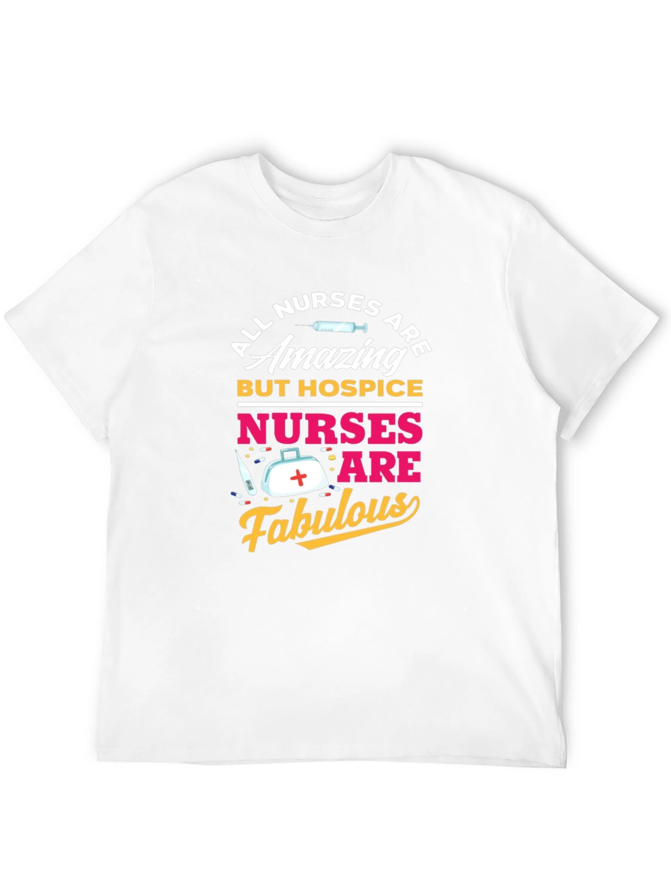 Black Hospice Nurse T-Shirt - All Nurses Are Amazing view 12