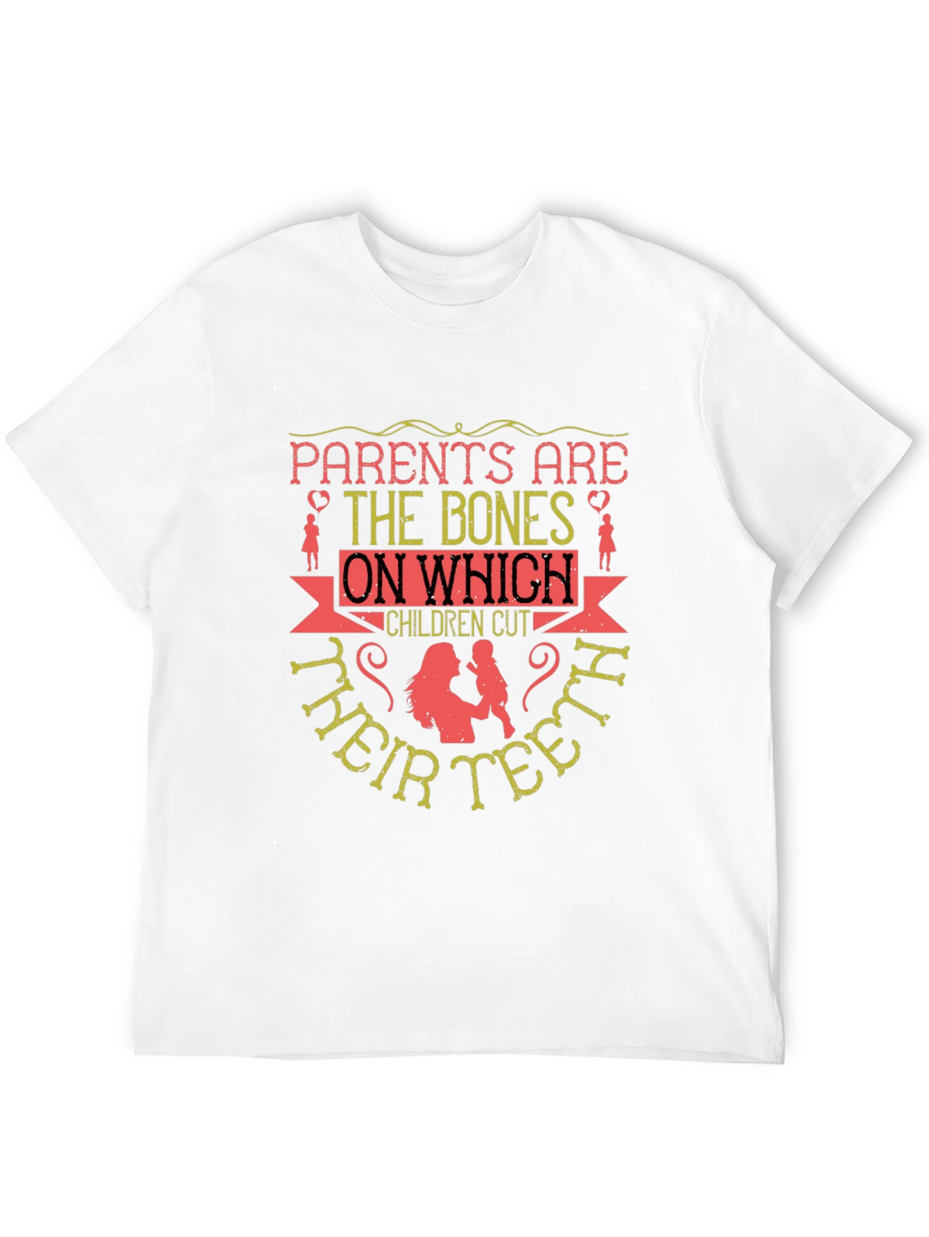 Parents Are The Bones T-Shirt - Black - 12