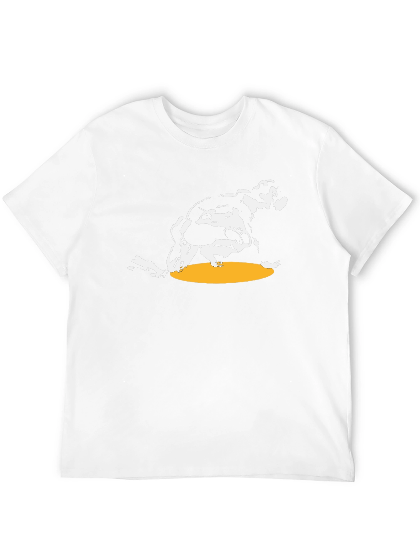 Black Abstract Graphic Tee - Black view 12