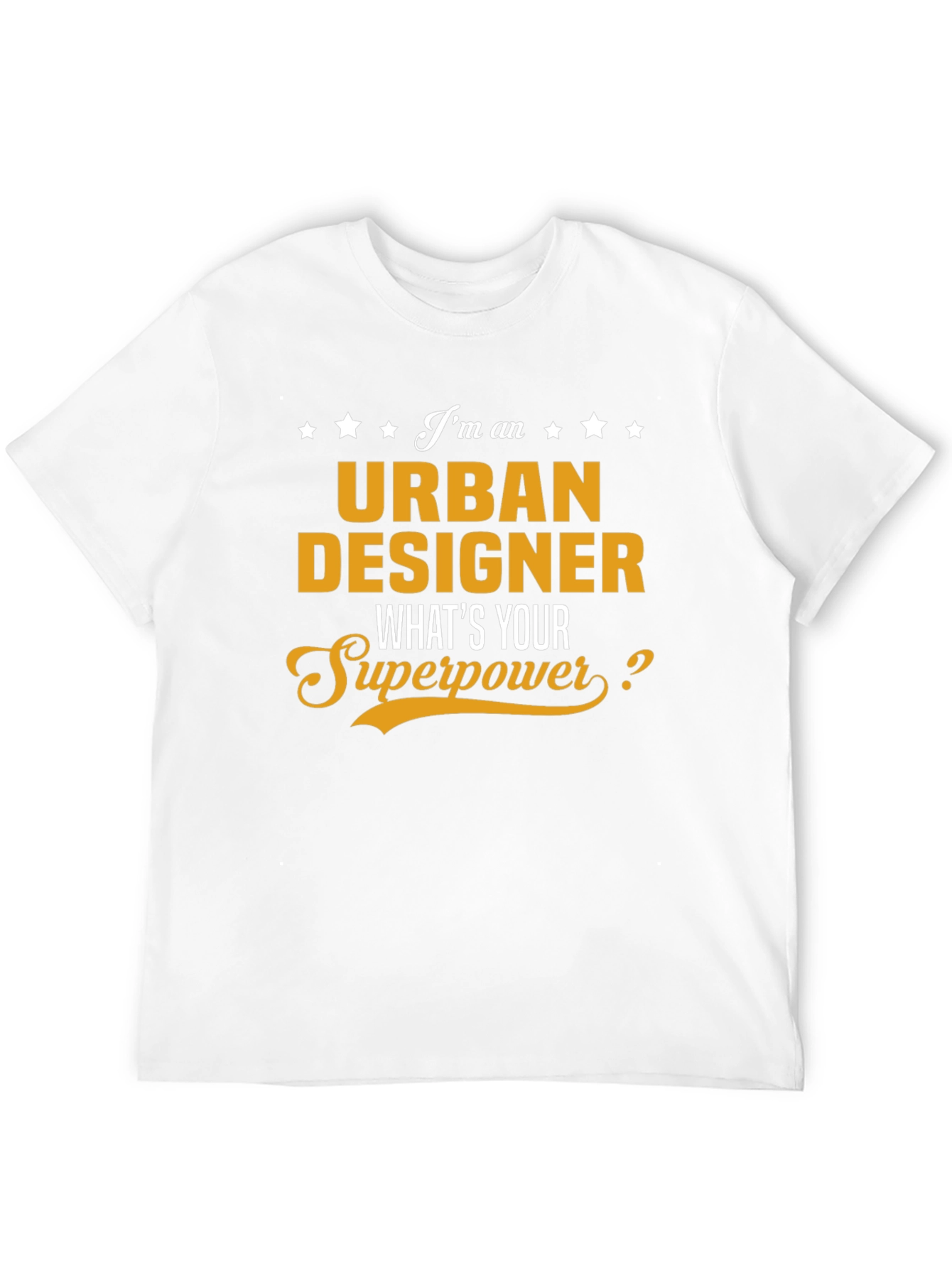 Black Urban Designer Superpower T-Shirt view 12