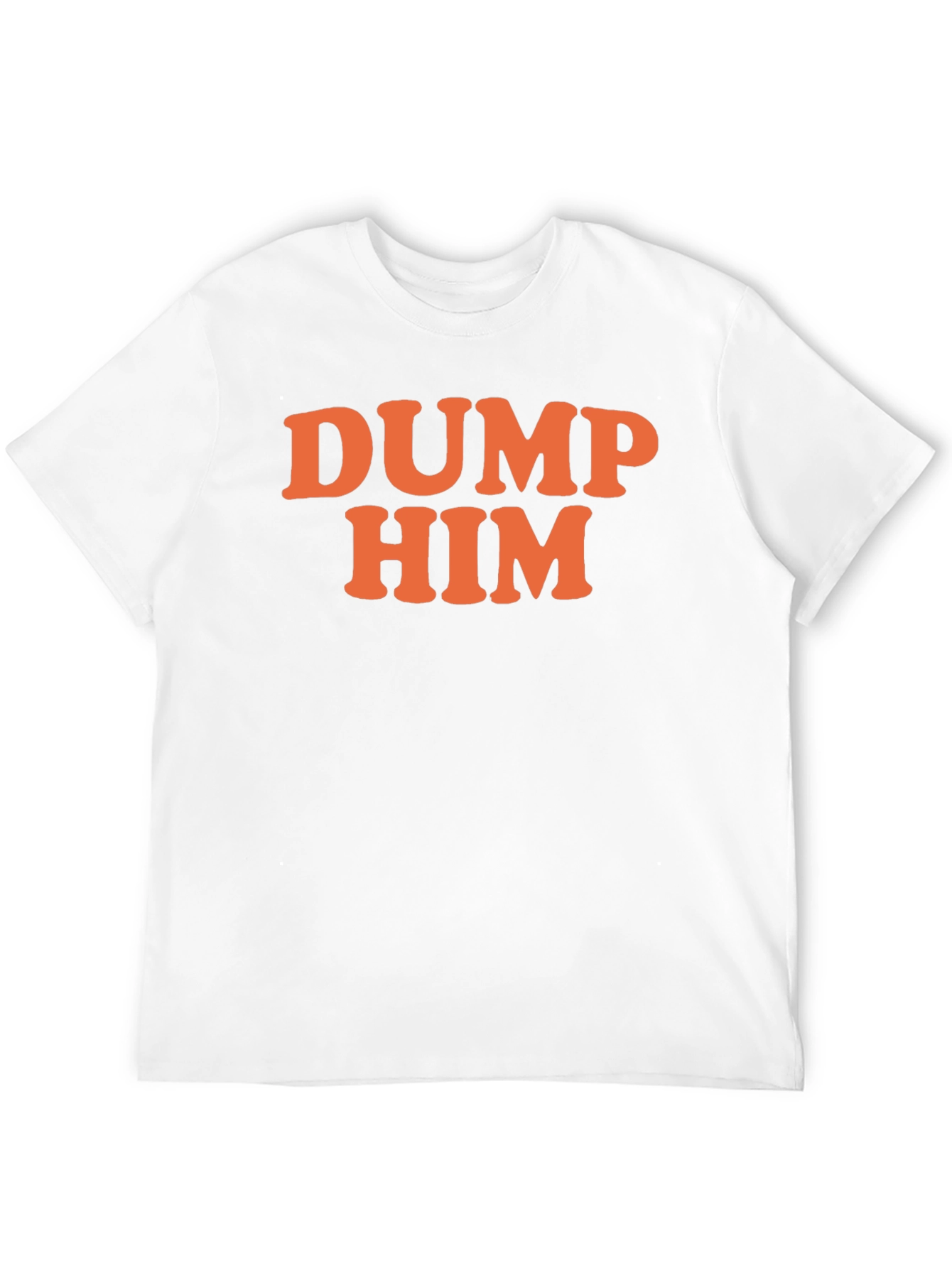 Black DUMP HIM Graphic T-Shirt - Sarcastic Fun view 12