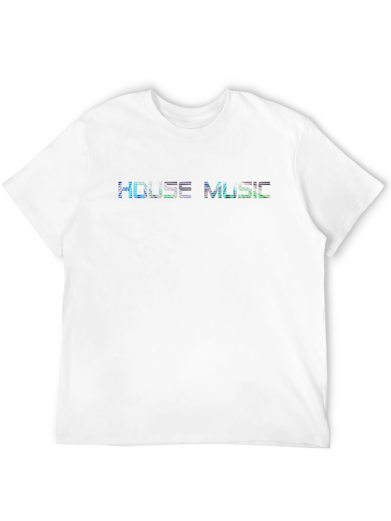 Black House Music LED Graphic Black T-Shirt view 12