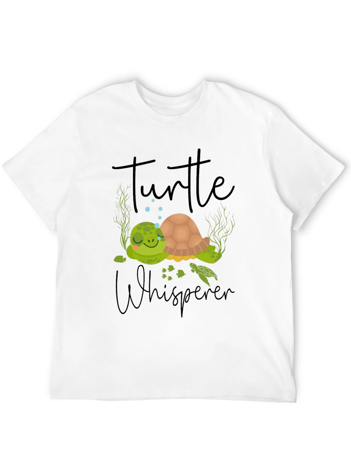 Black Turtle Whisperer Graphic Tee view 12