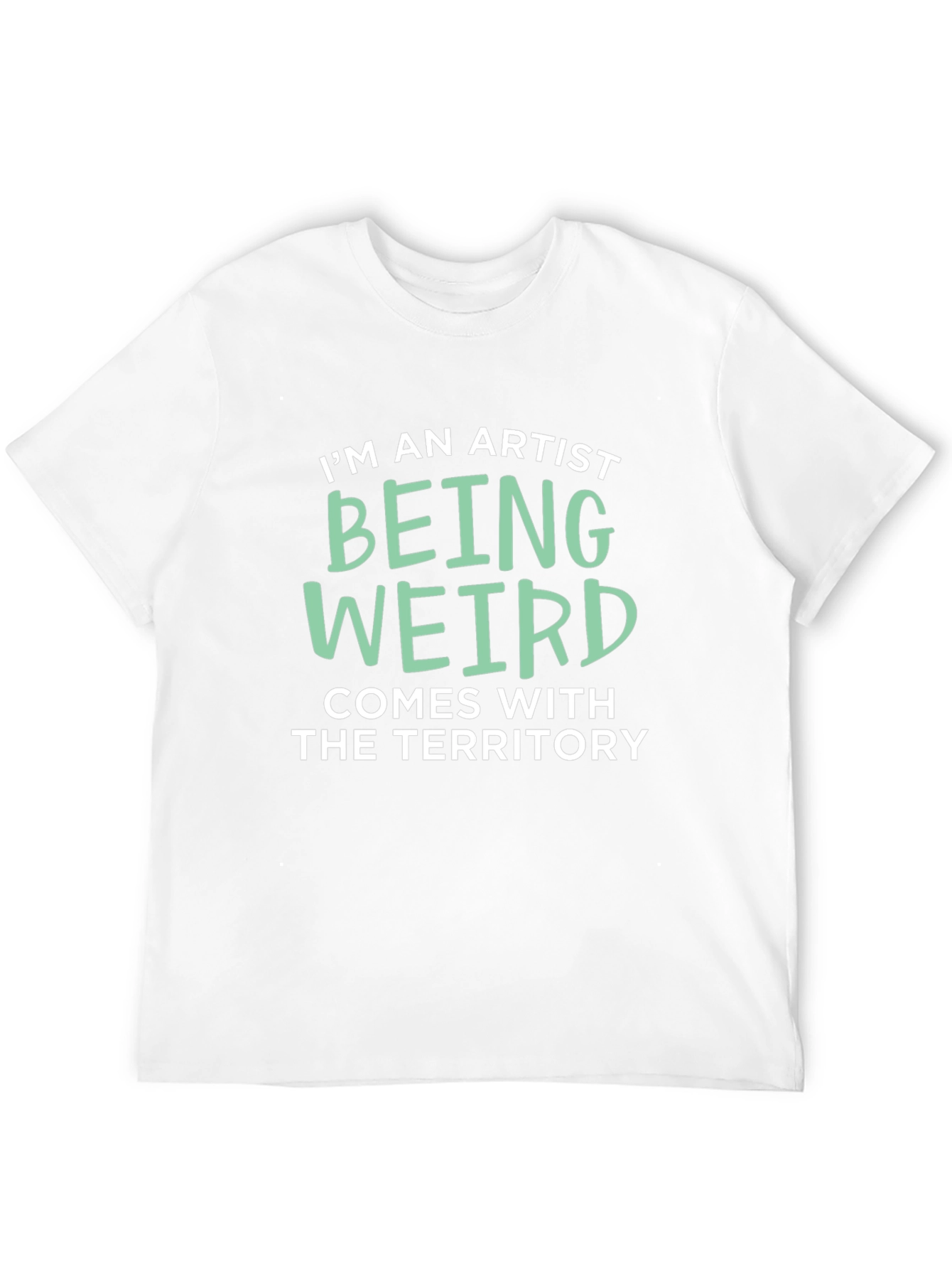 Black Artist Weird T-Shirt view 12