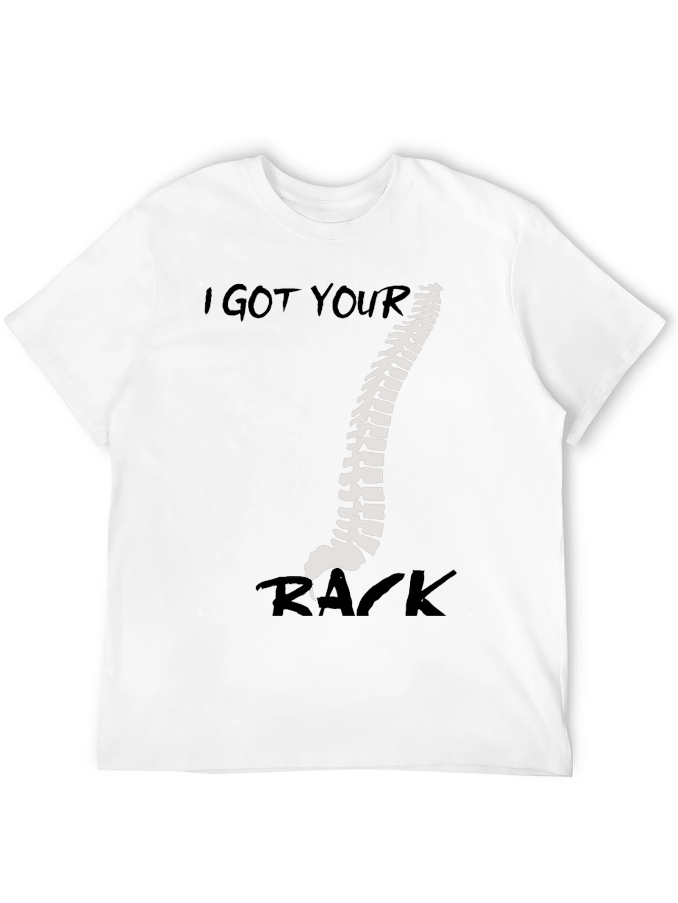 Black I Got Your Back T-Shirt view 12