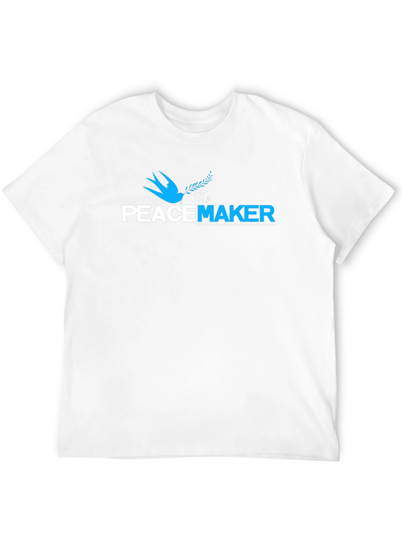 Black The Peacemaker Graphic Print Crew Neck T-Shirt view 12