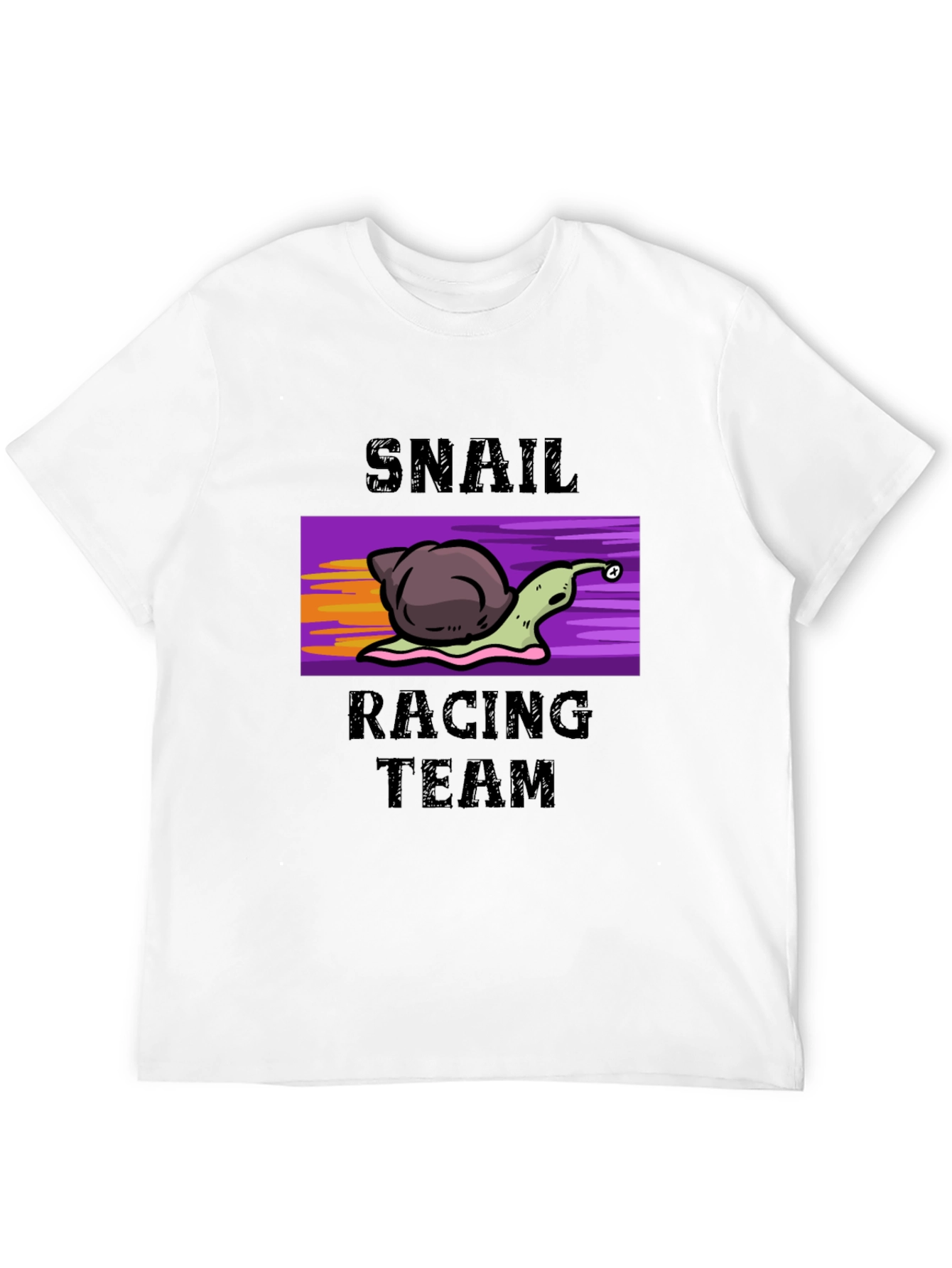 Black Snail Racing Team Graphic T-Shirt view 12