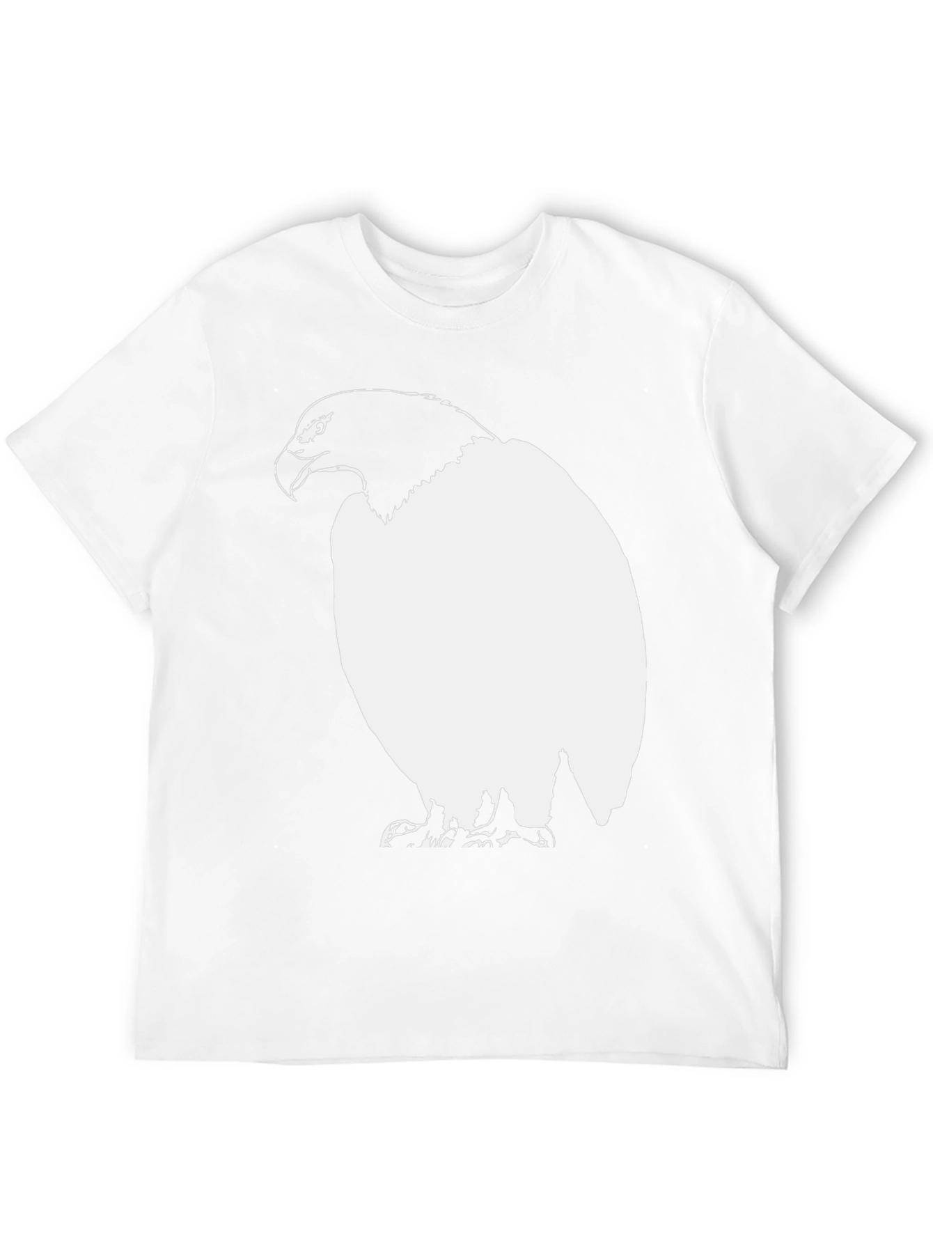 Black Eagle Graphic Black T-Shirt view 12