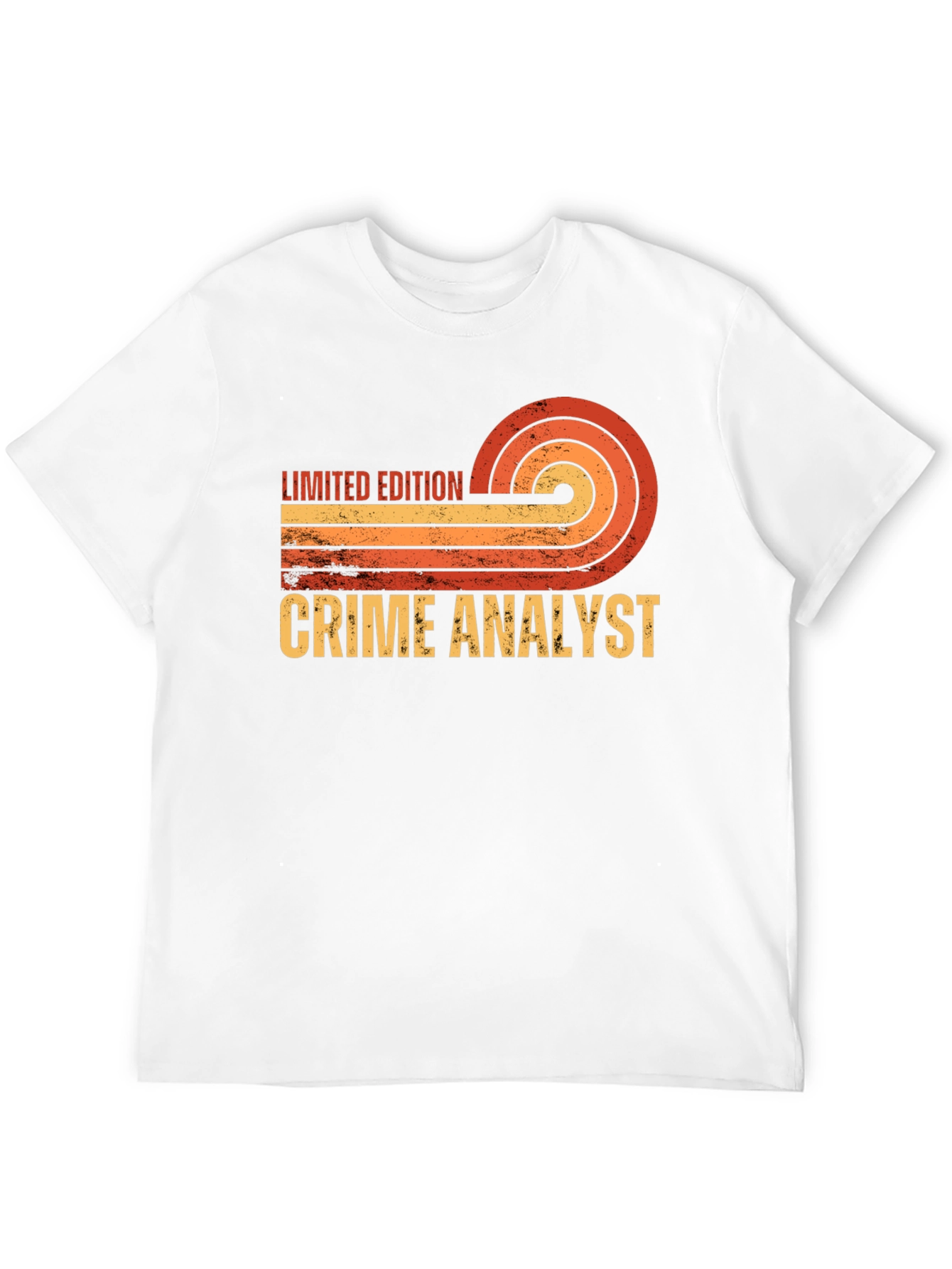 Black Limited Edition Crime Analyst Graphic T-Shirt view 12
