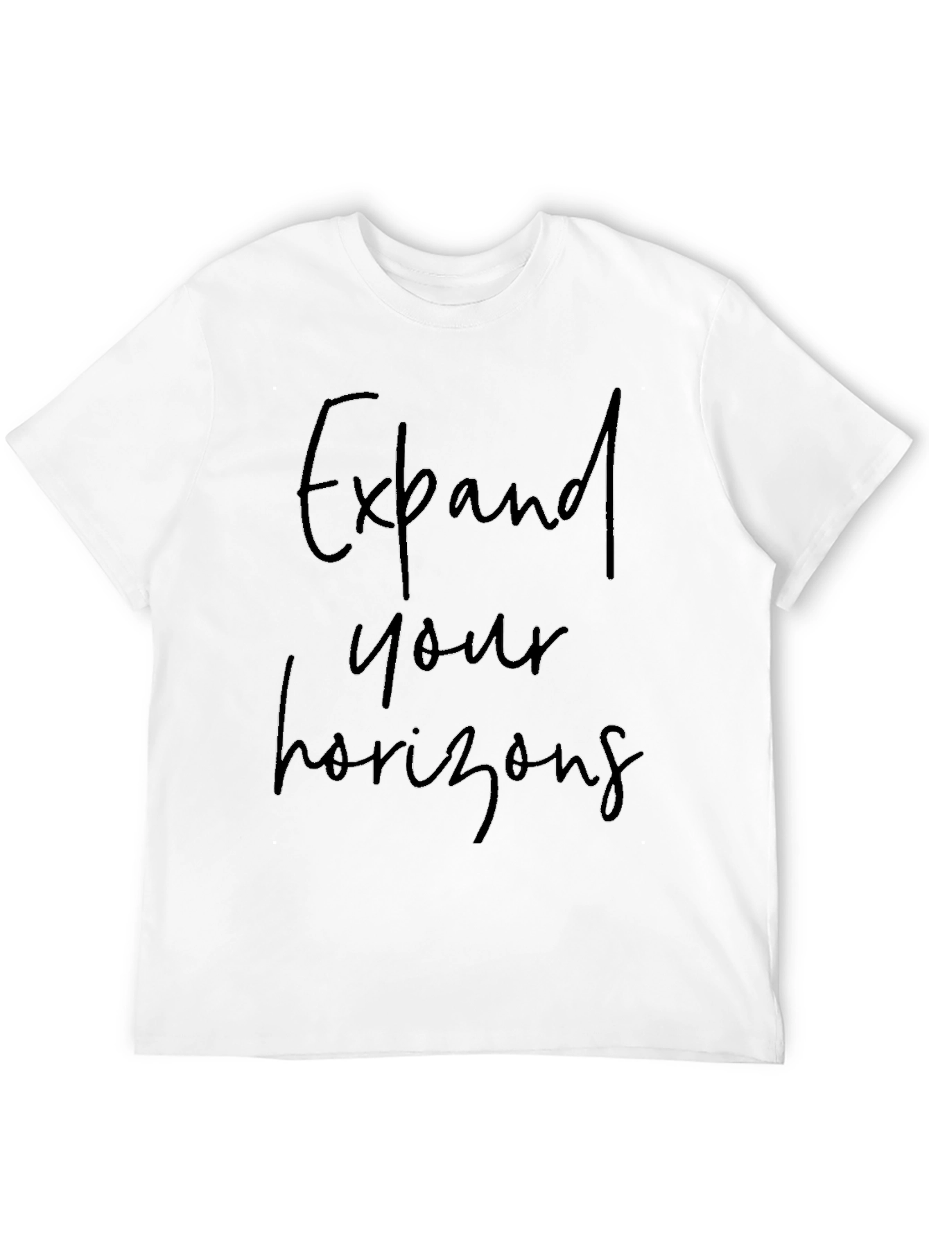 Black Expand Your Horizons Graphic Tee - Black view 12