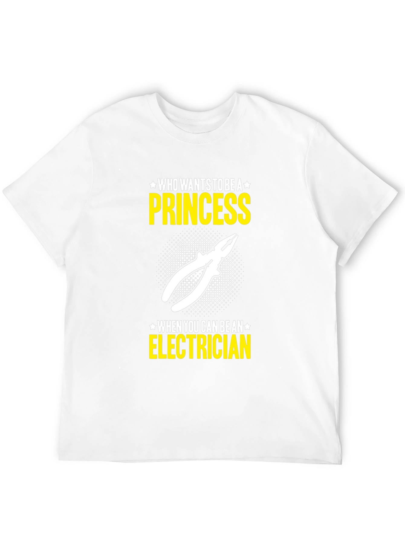 Black Electrician Princess T-Shirt view 12
